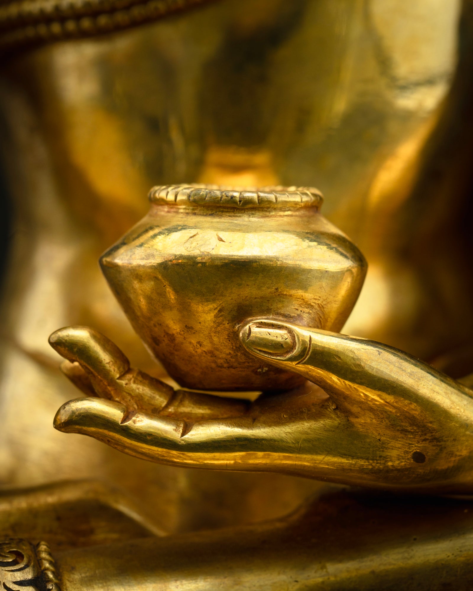 Tibetan Shakyamuni Buddha Statue | Meditation Statue