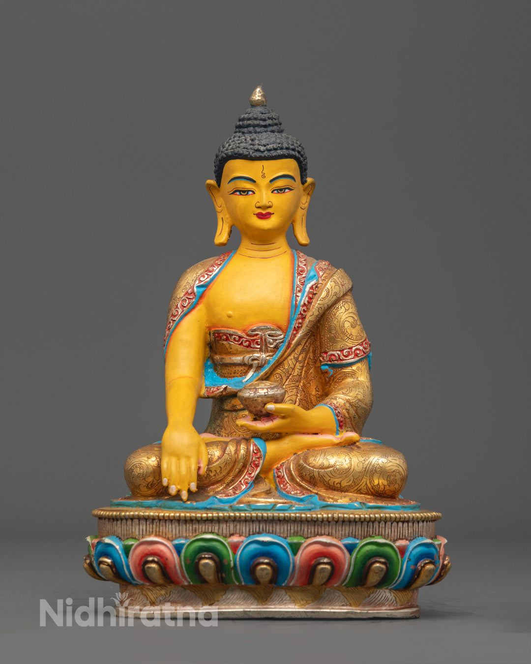 Yellow Shakyamuni Buddha Statue | Statue for Sale