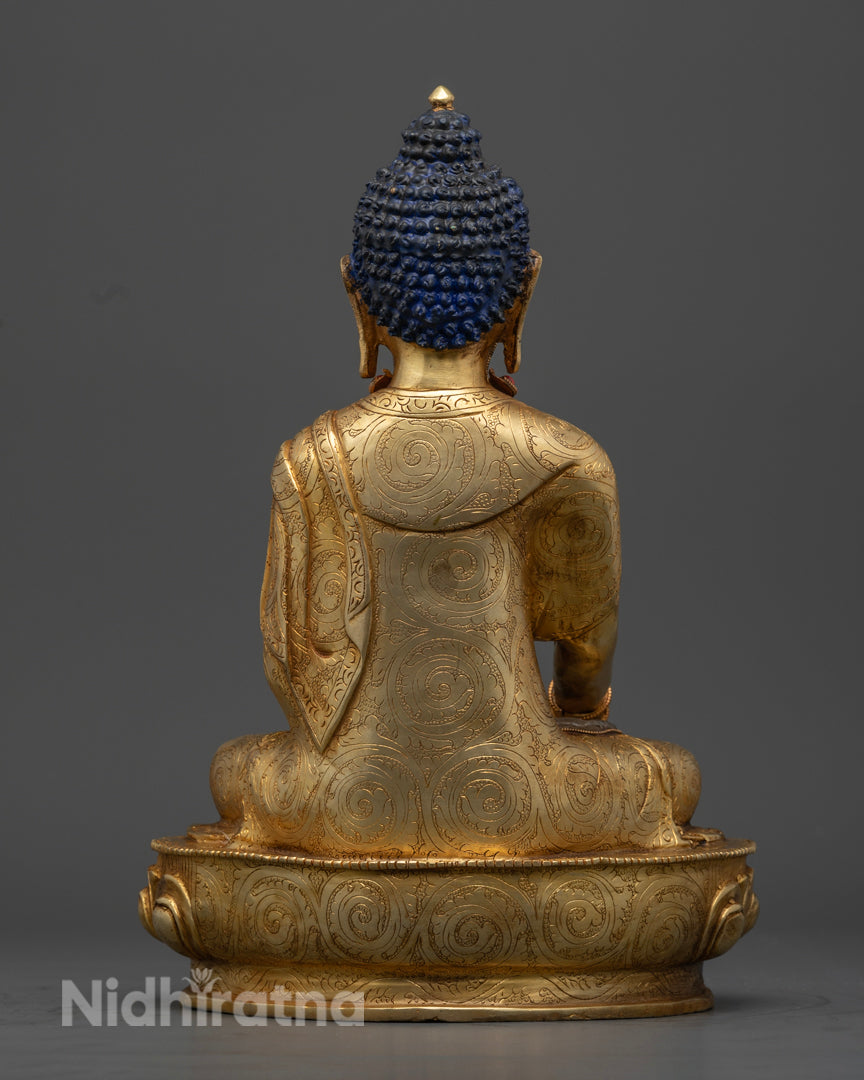 Crystal Shakyamuni Buddha Statue | Handcrafted in Nepal