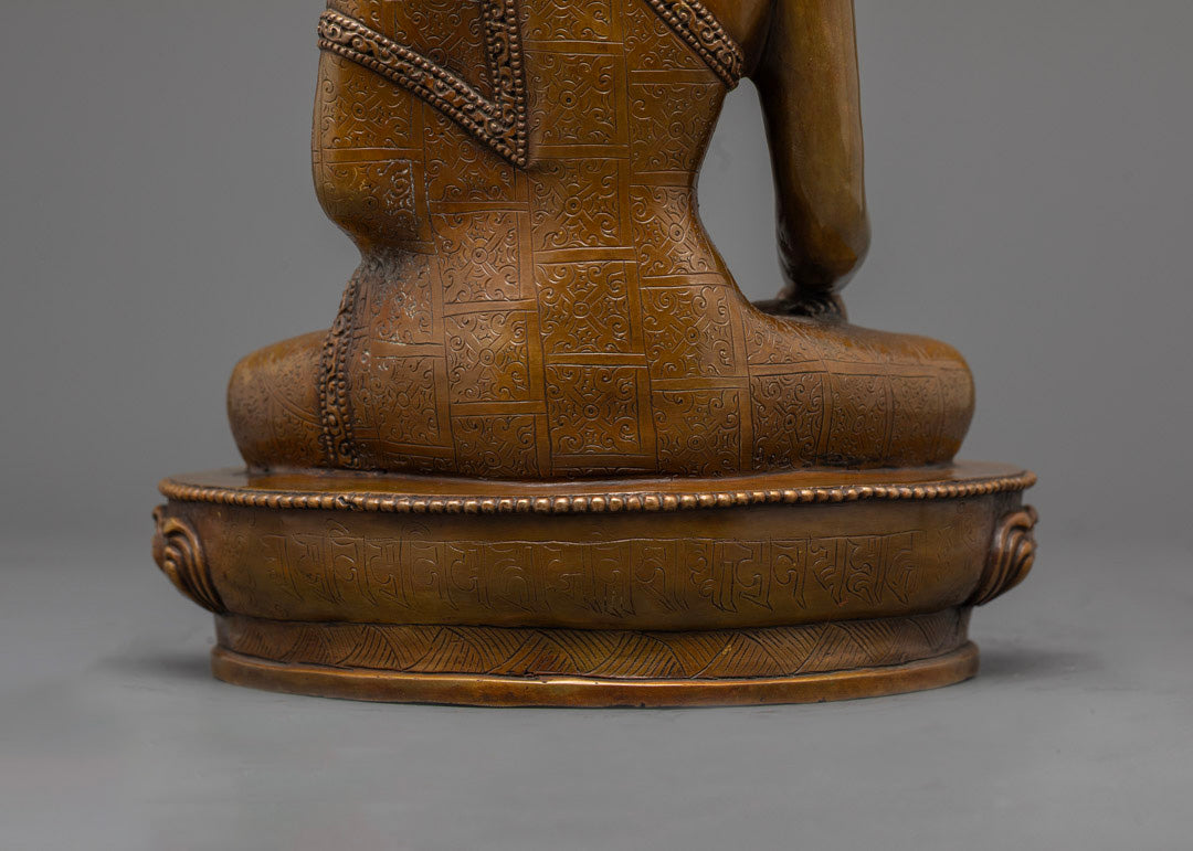Shakyamuni Buddha Statue | Handcrafted Nepalese Enlightenment Icon