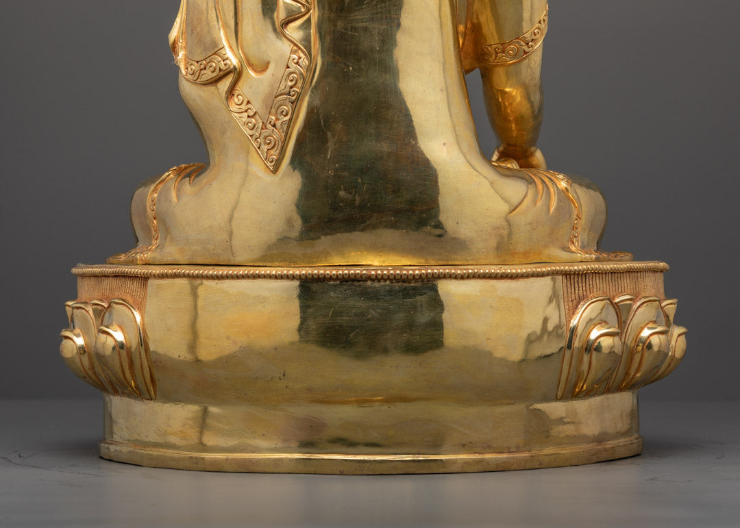 Tibetan Shakyamuni Buddha Statue | Himalayan Sacred Artwork