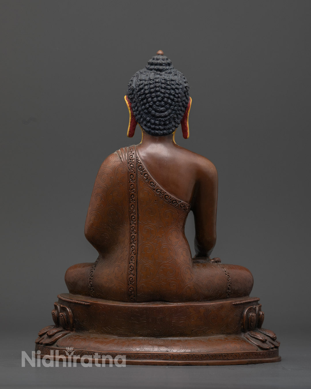 Tibetan Shakyamuni Buddha Statue | Traditional Tibetan Artwork