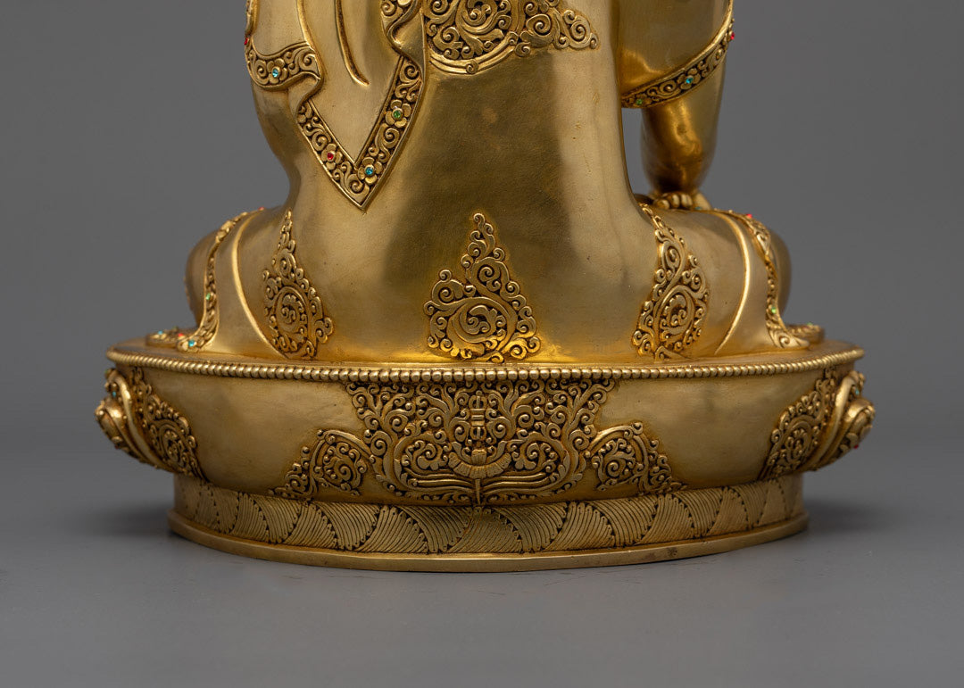 Traditional Shakyamuni Buddha Statue | Nepalese Craftmanship