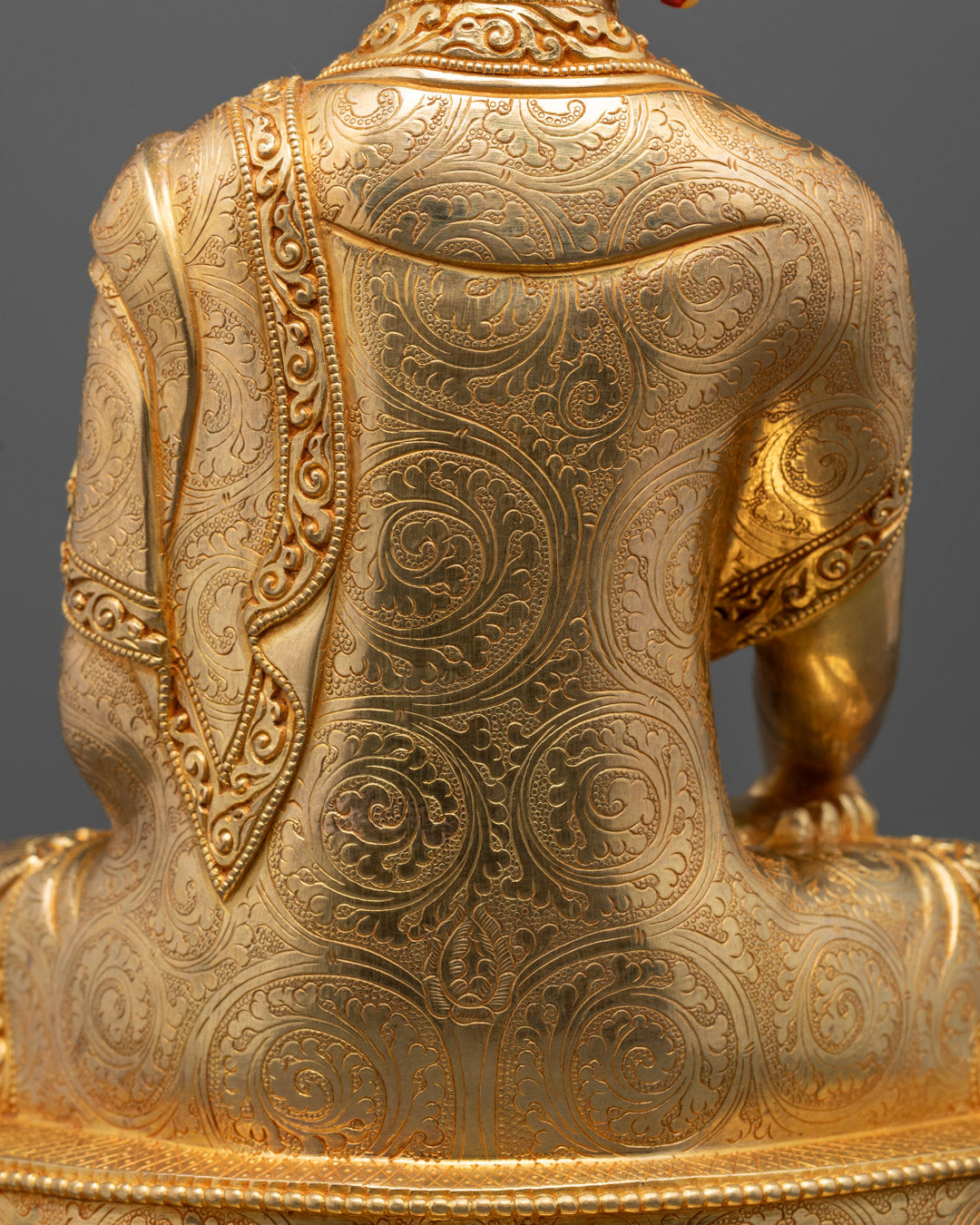 Sacred Shakyamuni Buddha Statue | Himalayan Buddhist Sculpture