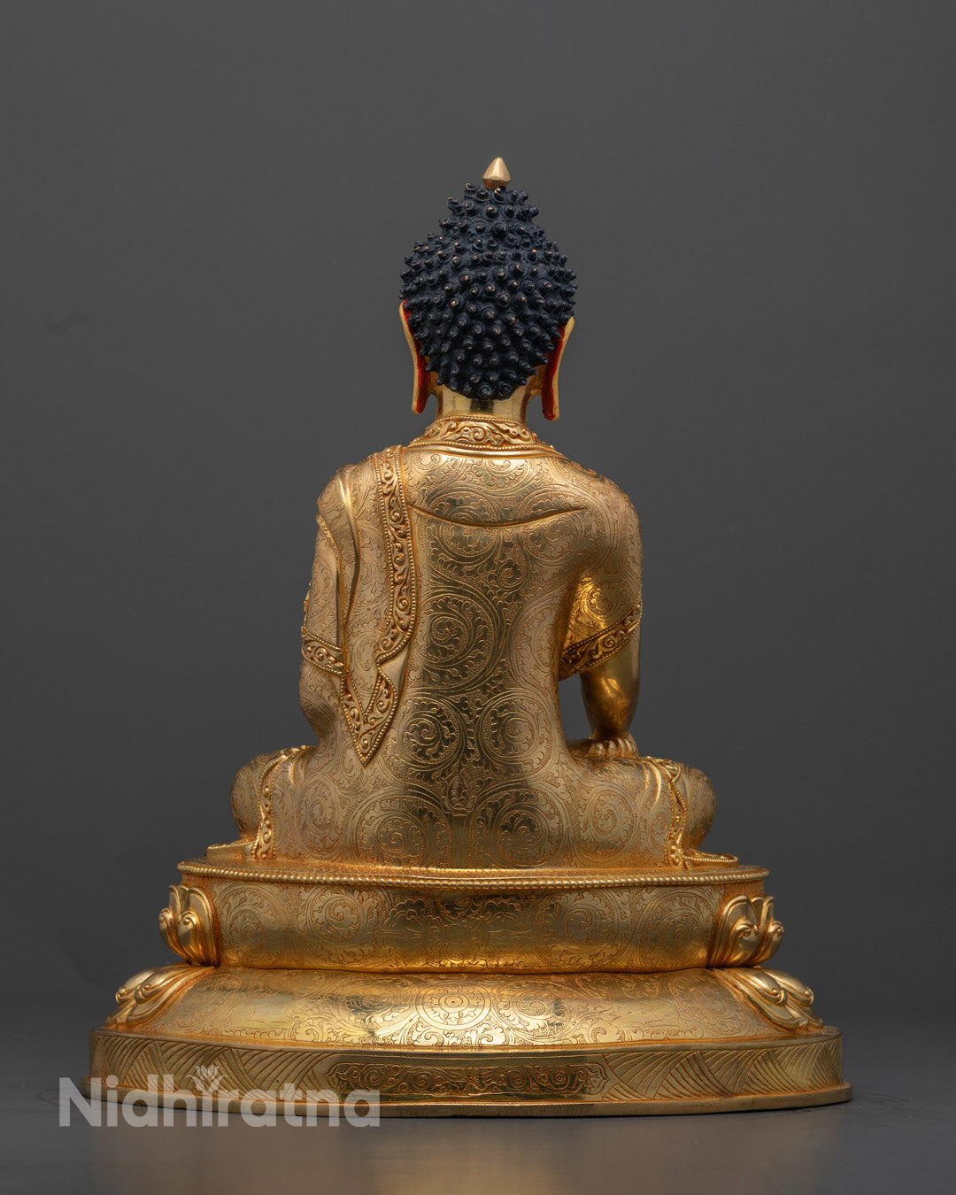Sacred Shakyamuni Buddha Statue | Himalayan Buddhist Sculpture