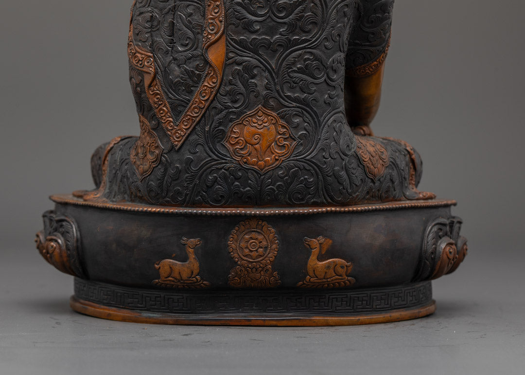 Handcrafted Shakyamuni Buddha Statue from Nepal