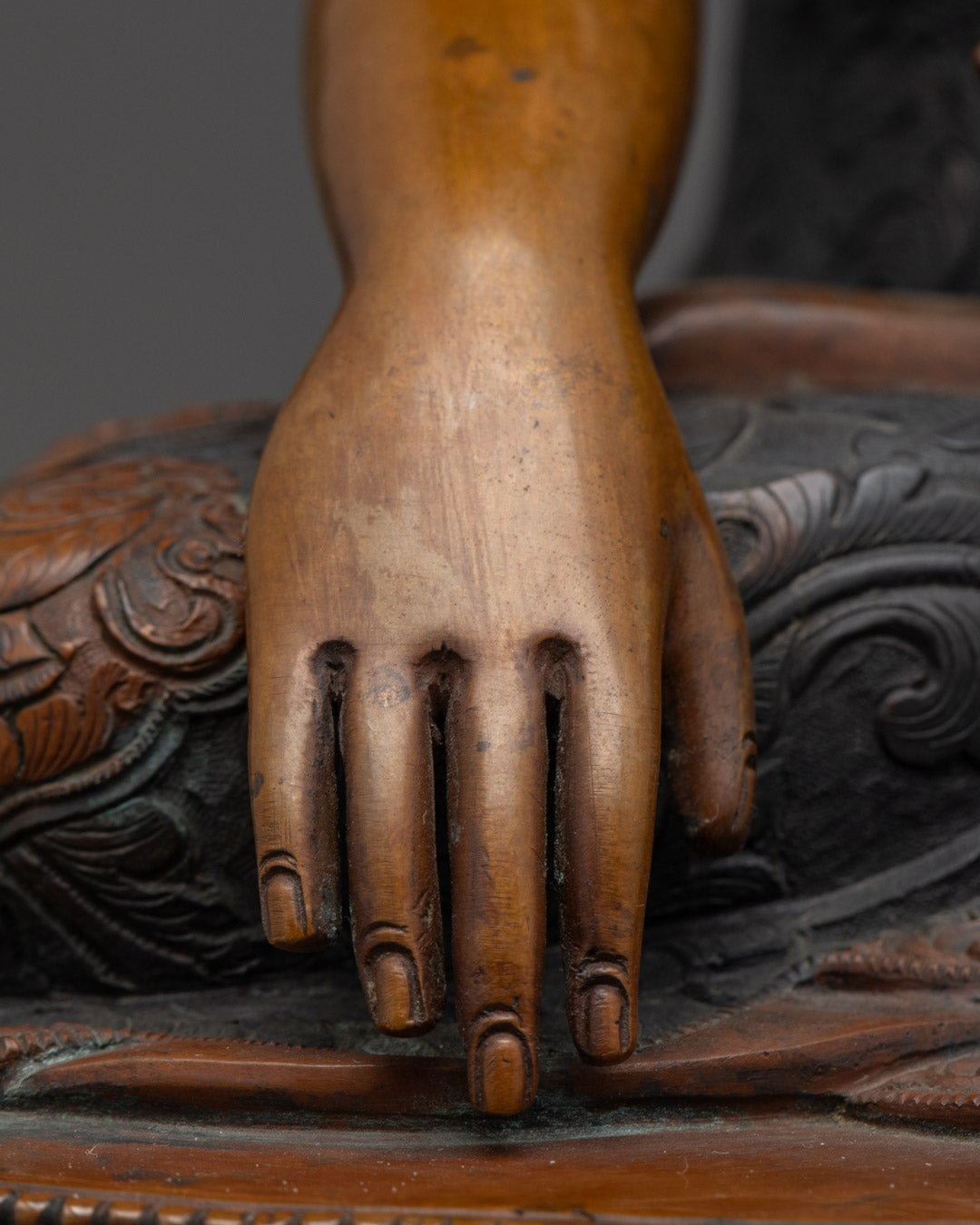 Handcrafted Shakyamuni Buddha Statue from Nepal