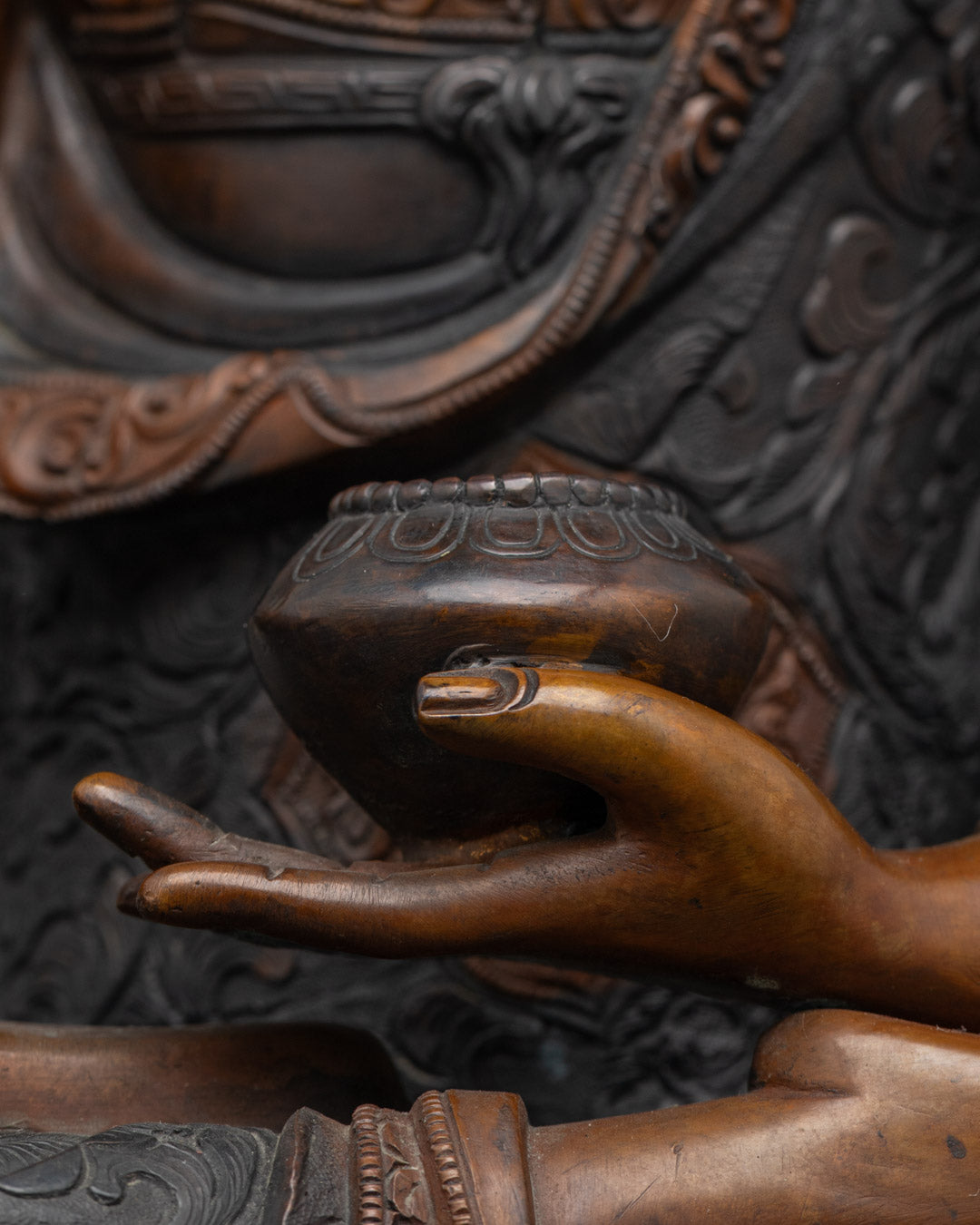 Handcrafted Shakyamuni Buddha Statue from Nepal