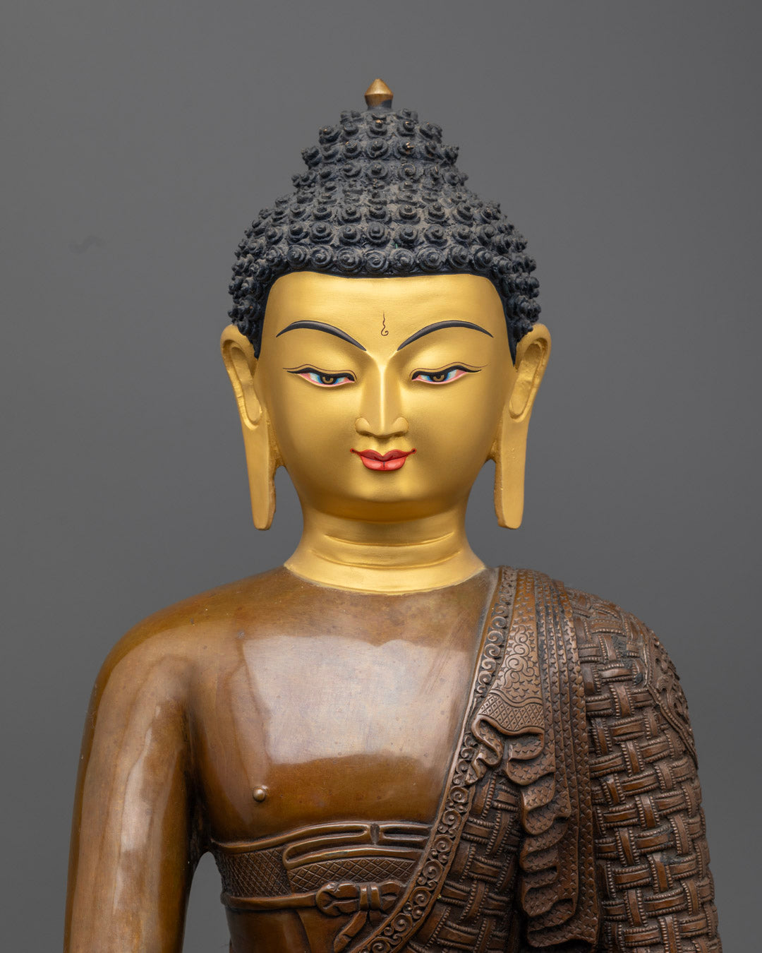 Oxidized Buddha Statue | Handmade in Nepal