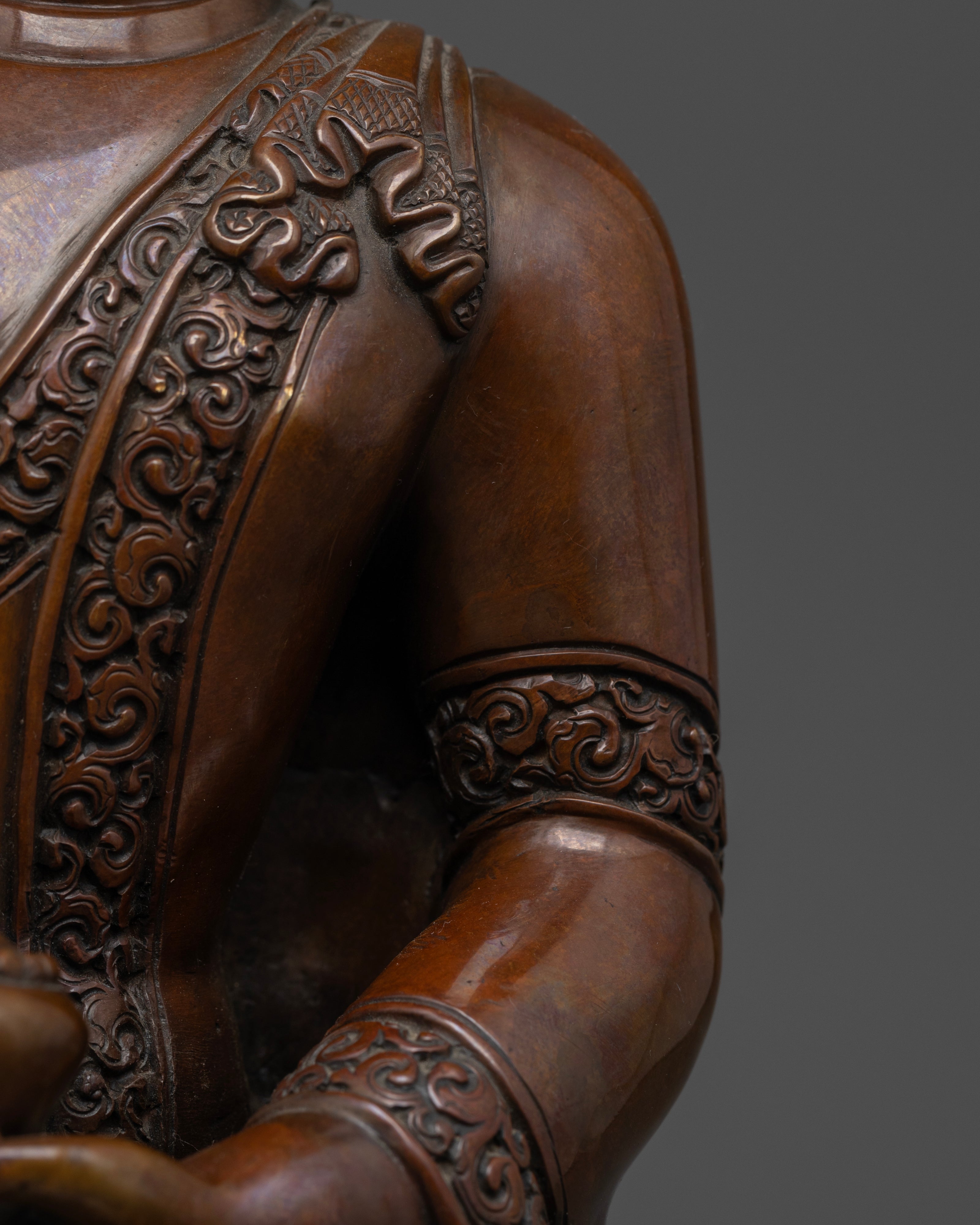 Sri Siddhartha Gautama Oxidized Statue