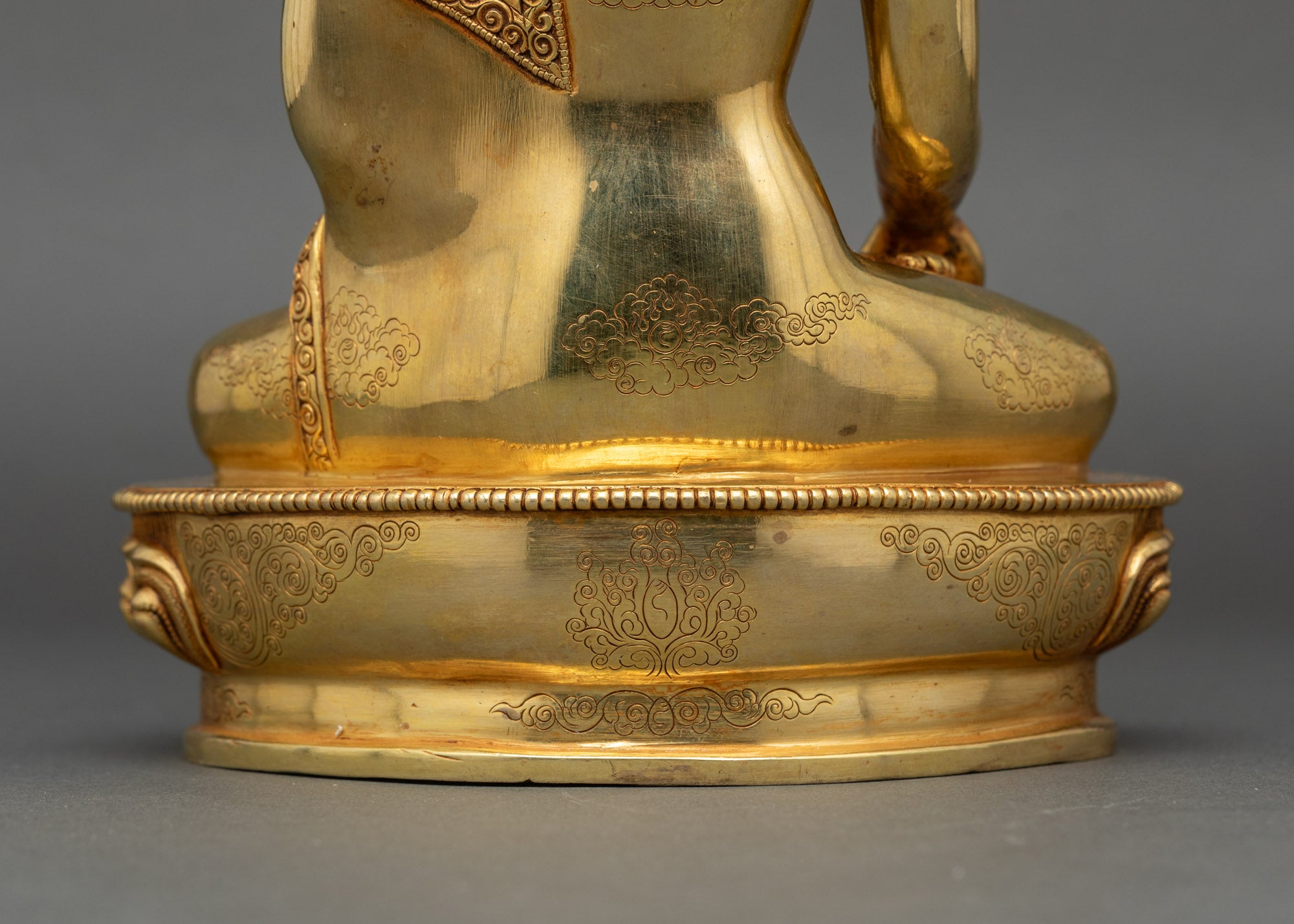 Golden Buddha Statue | Spiritual Art & Meditation Decor