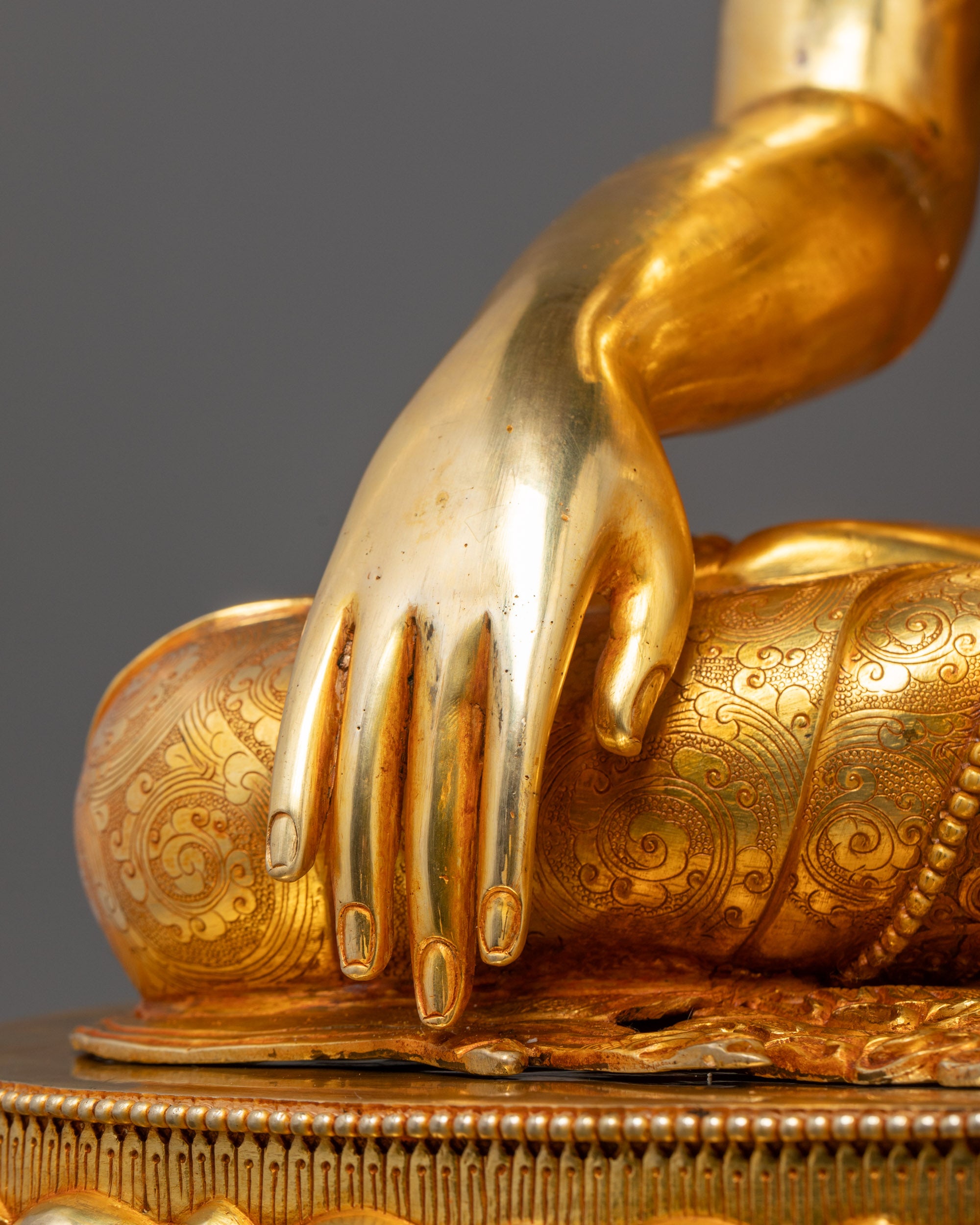 Beautiful Shakyamuni Buddha Statue | Traditional Nepalese Handmade