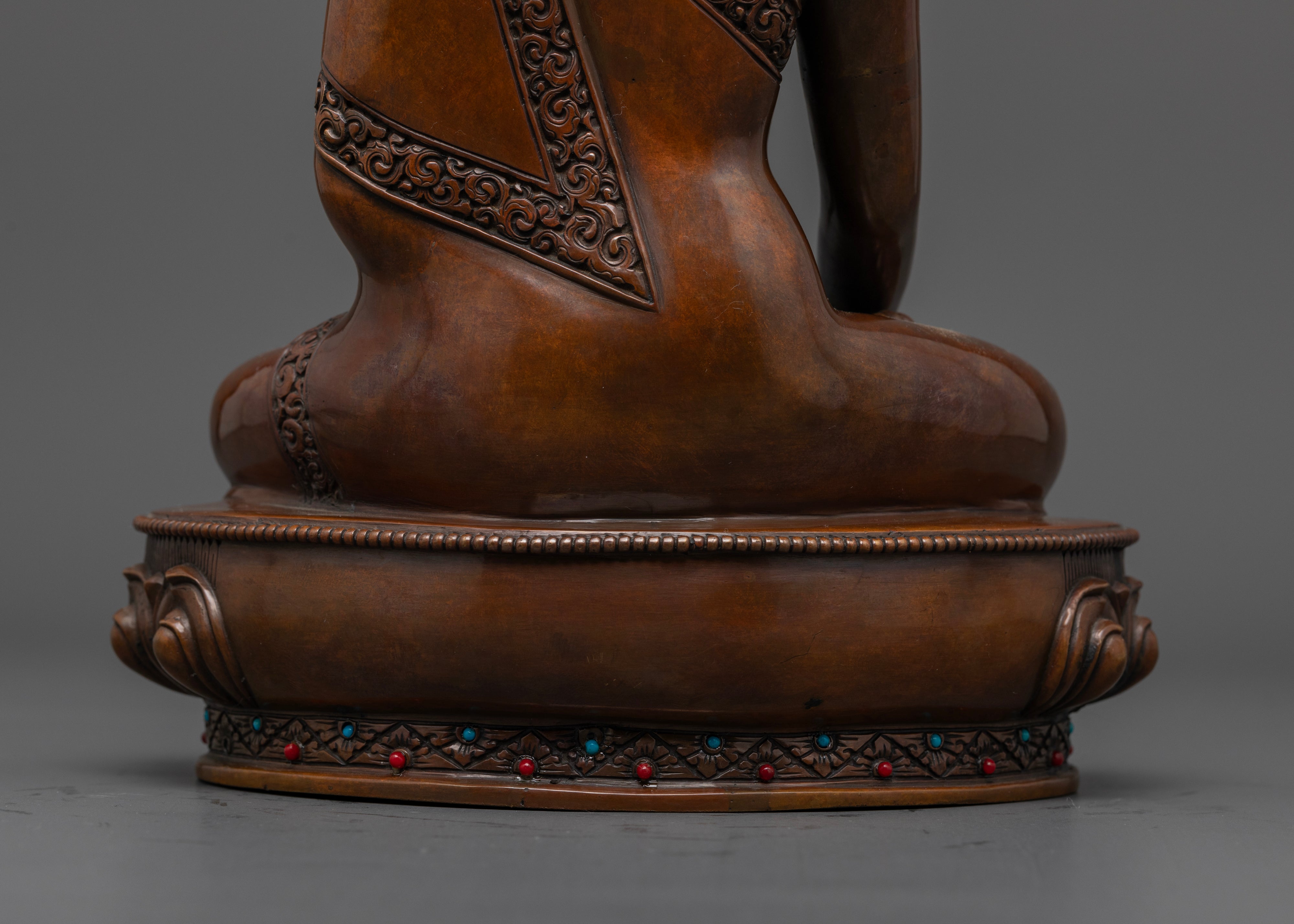 Sri Siddhartha Gautama Oxidized Statue