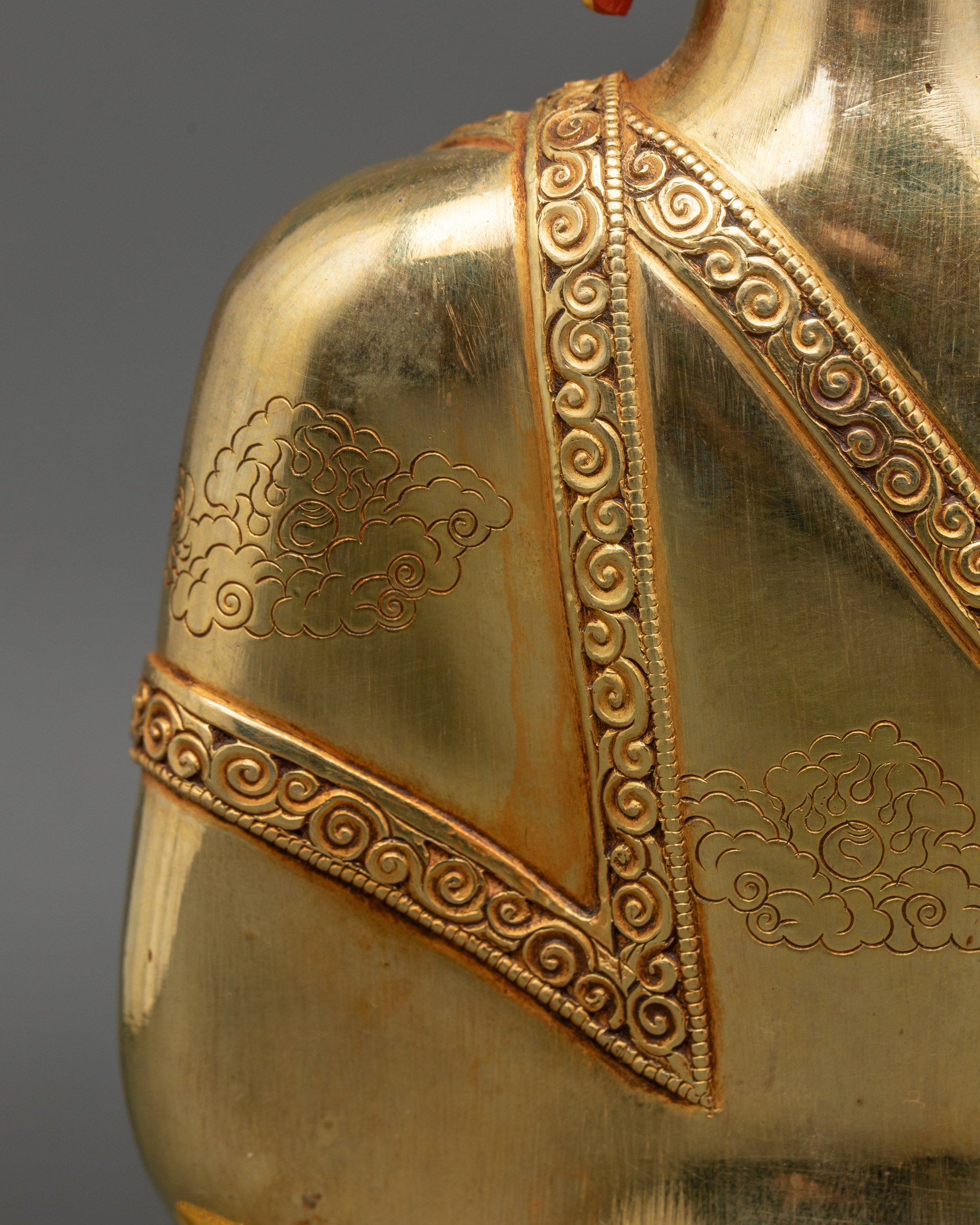 Golden Buddha Statue | Spiritual Art & Meditation Decor