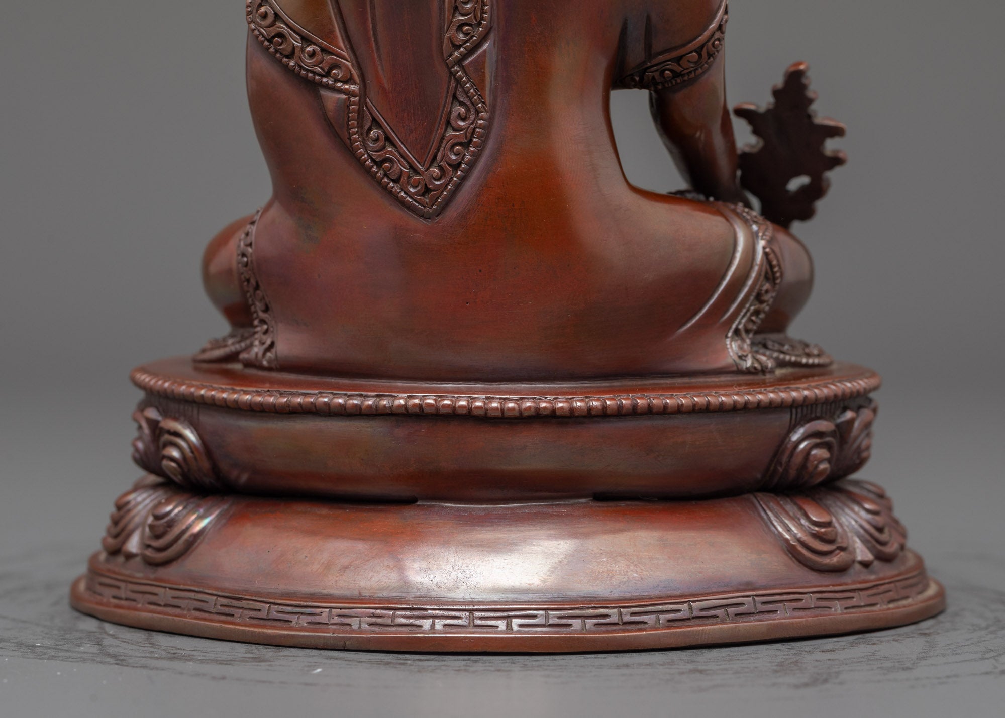Oxidized Bhaisajyaguru Statue | Tibetan Medicine Master