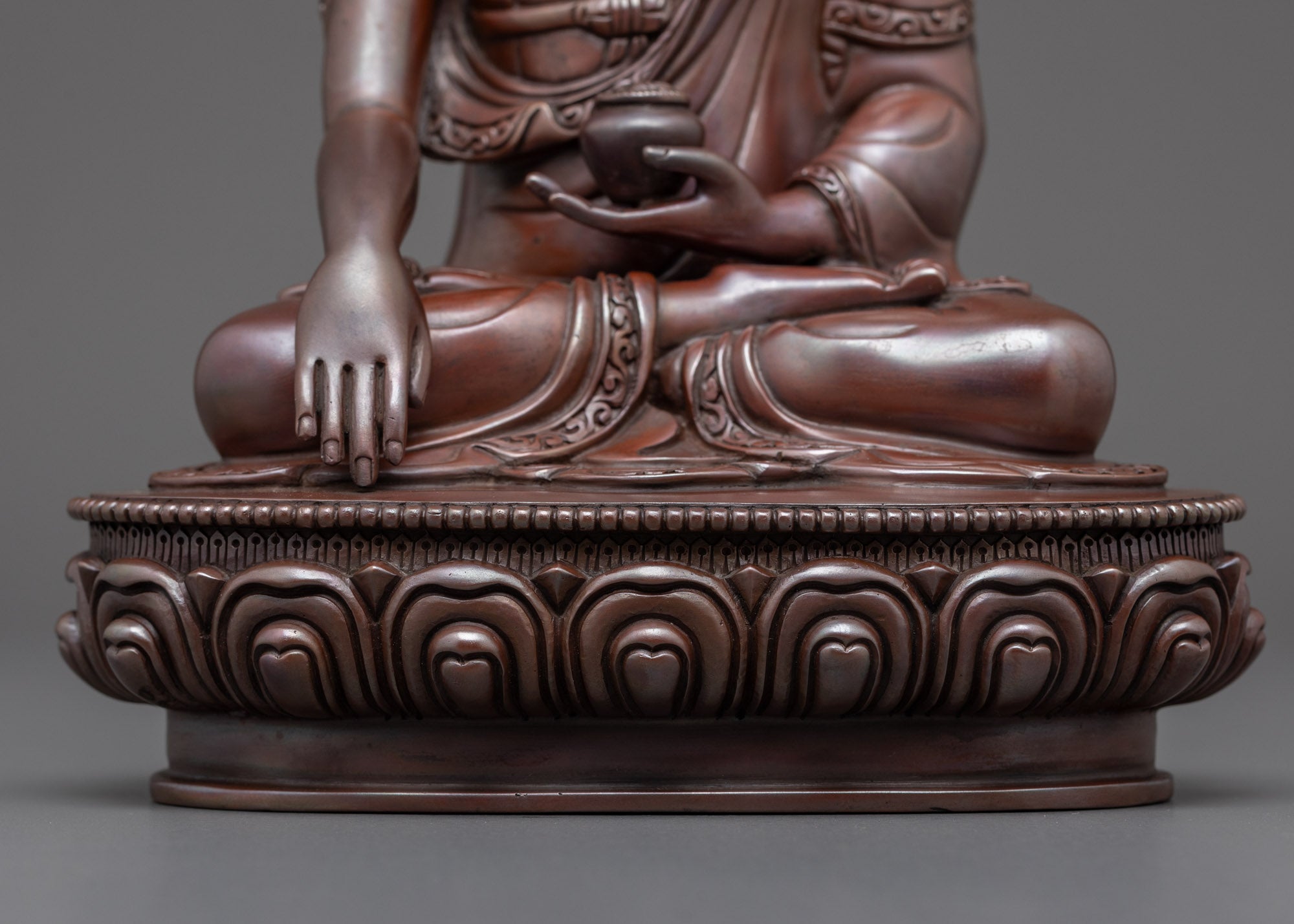 Hand-Carved Buddha Statue | Authentic Nepalese Buddhist Art
