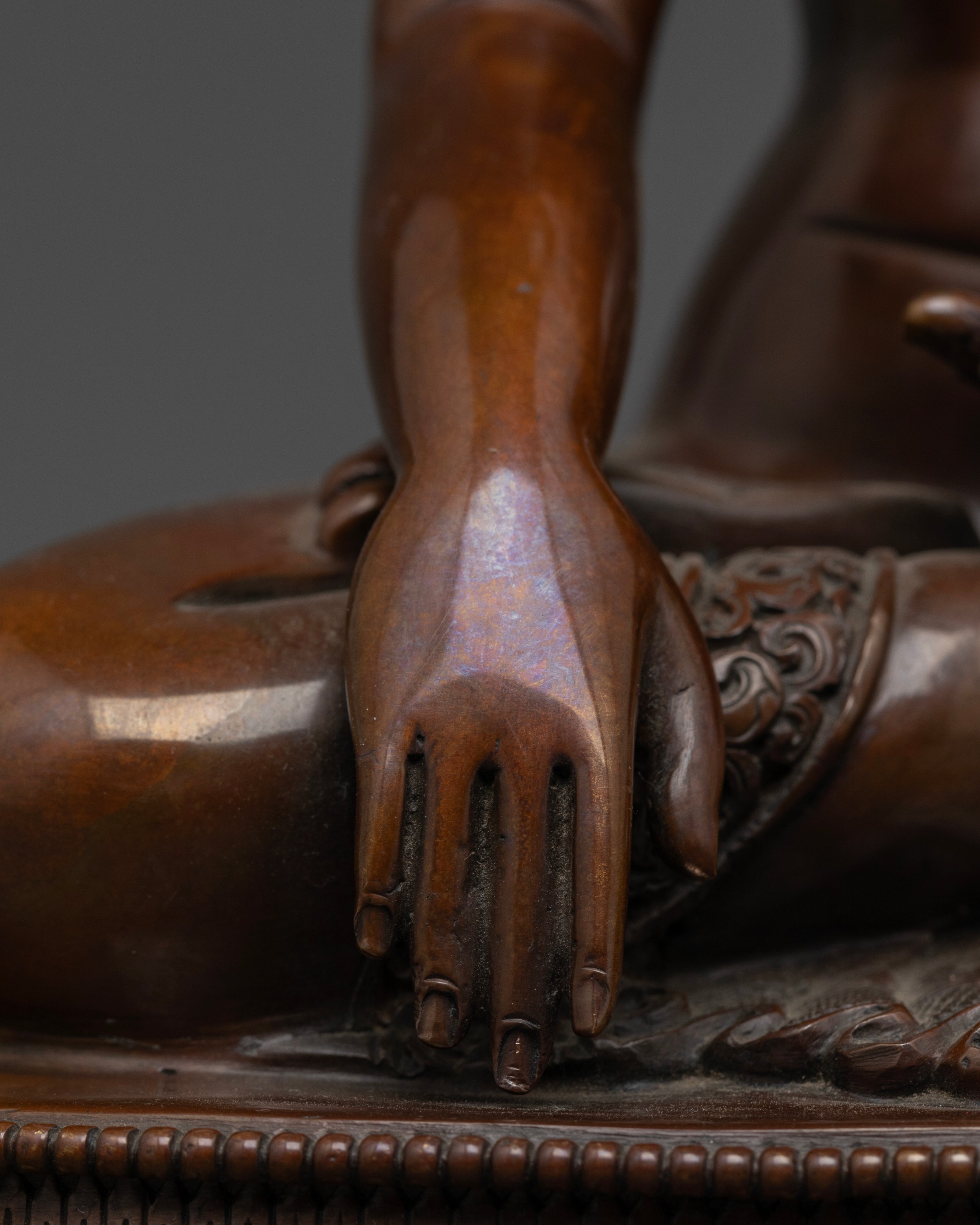 Sri Siddhartha Gautama Oxidized Statue