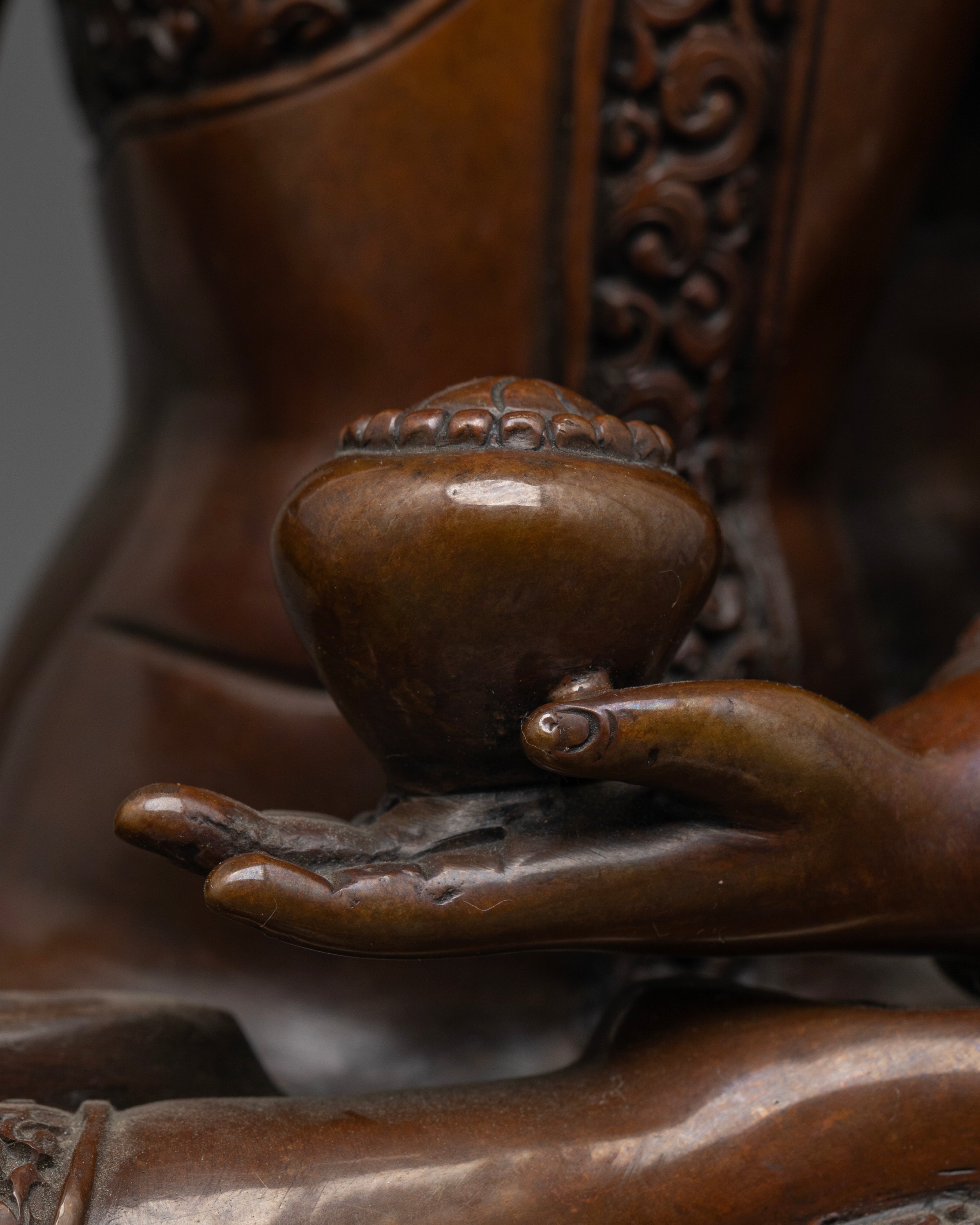 Sri Siddhartha Gautama Oxidized Statue