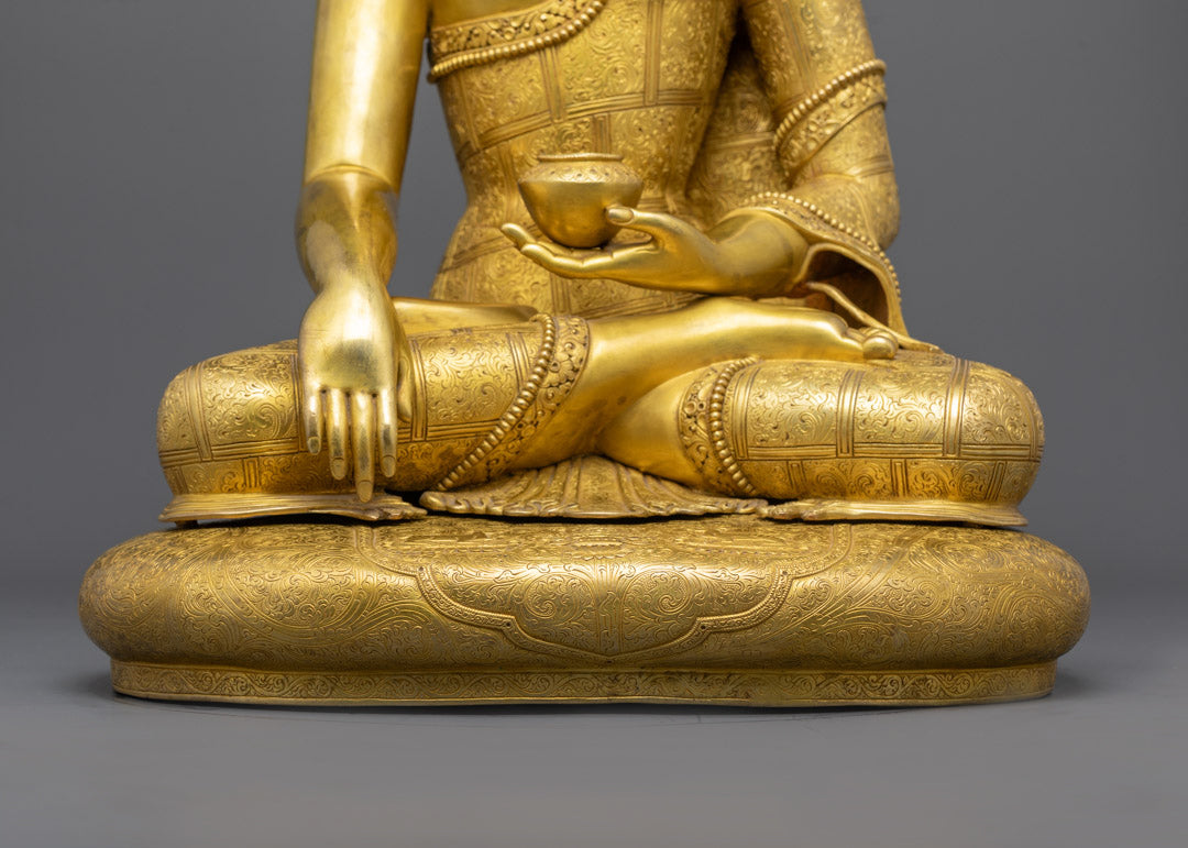 Shakyamuni Buddha Statue | Himalayan Buddhist Artwork