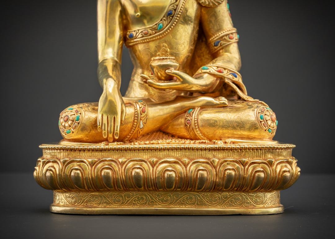 Shakyamuni Buddha Statue | Tibetan Buddha for Blessings