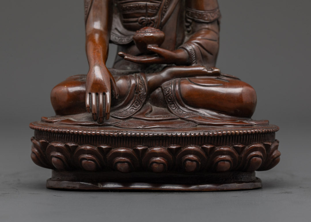 Tibetan Shakyamuni Buddha Sculpture | Sacred Artwork