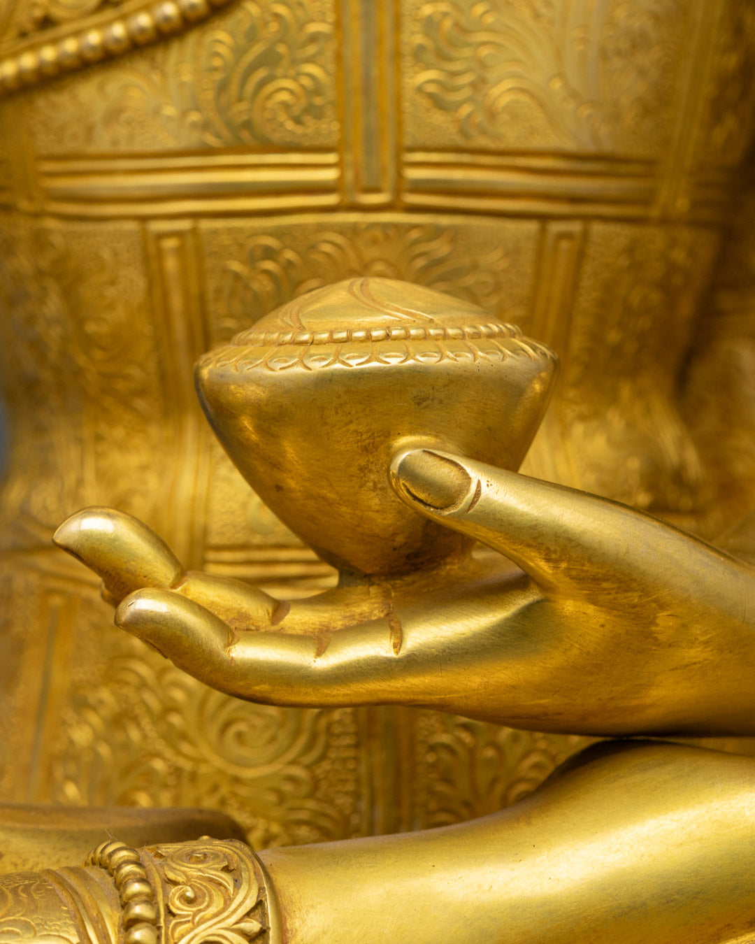 Shakyamuni Buddha Statue | Handcrafted Tibetan Buddhist Sculpture
