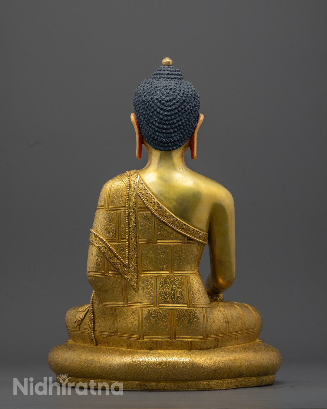 Shakyamuni Buddha Statue | Handcrafted Tibetan Buddhist Sculpture