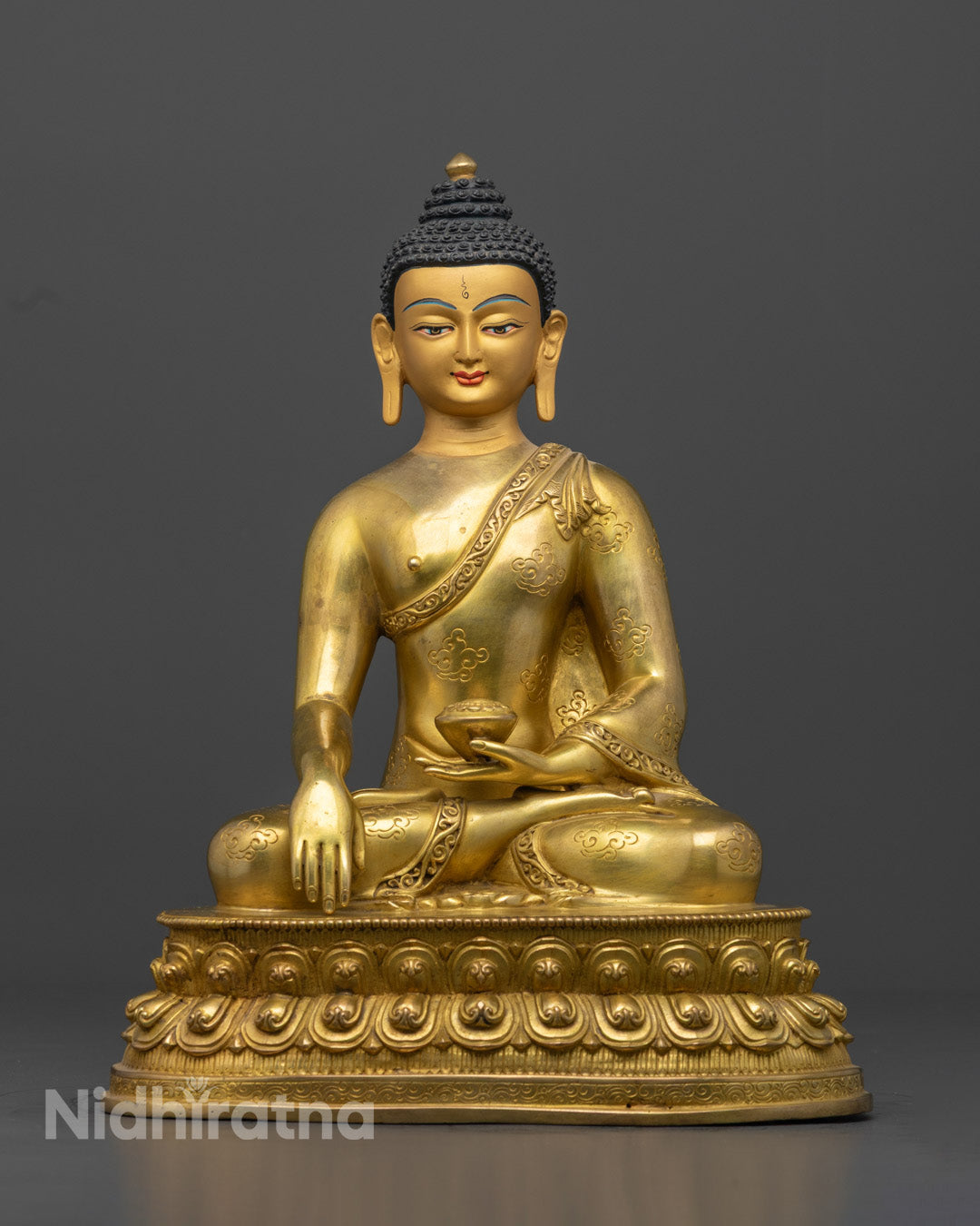 Shakyamuni Buddha Statue | Premium Nepalese Copper