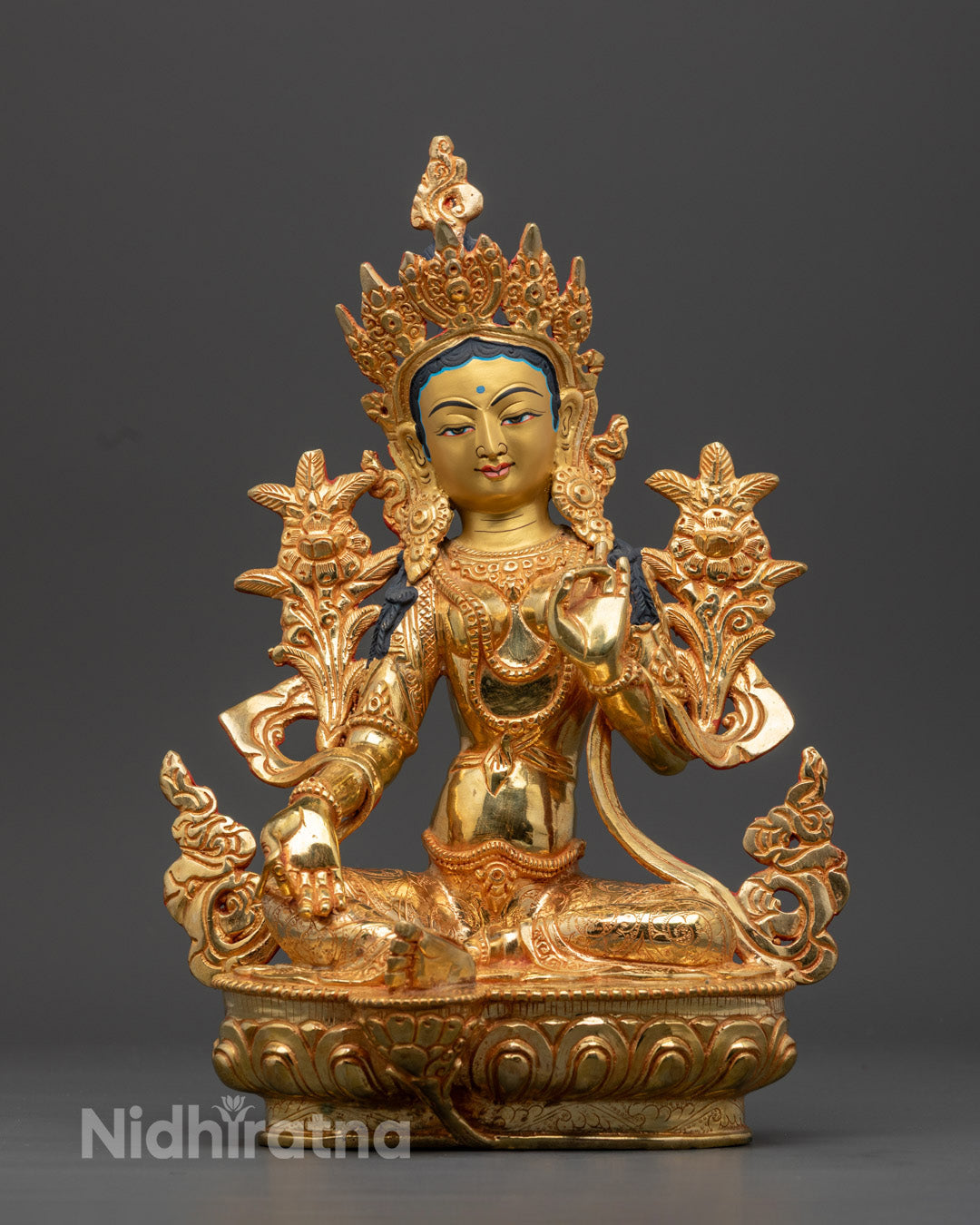 Discover Green Tara Statue – Buddhist Goddess of Compassion & Enlightenment