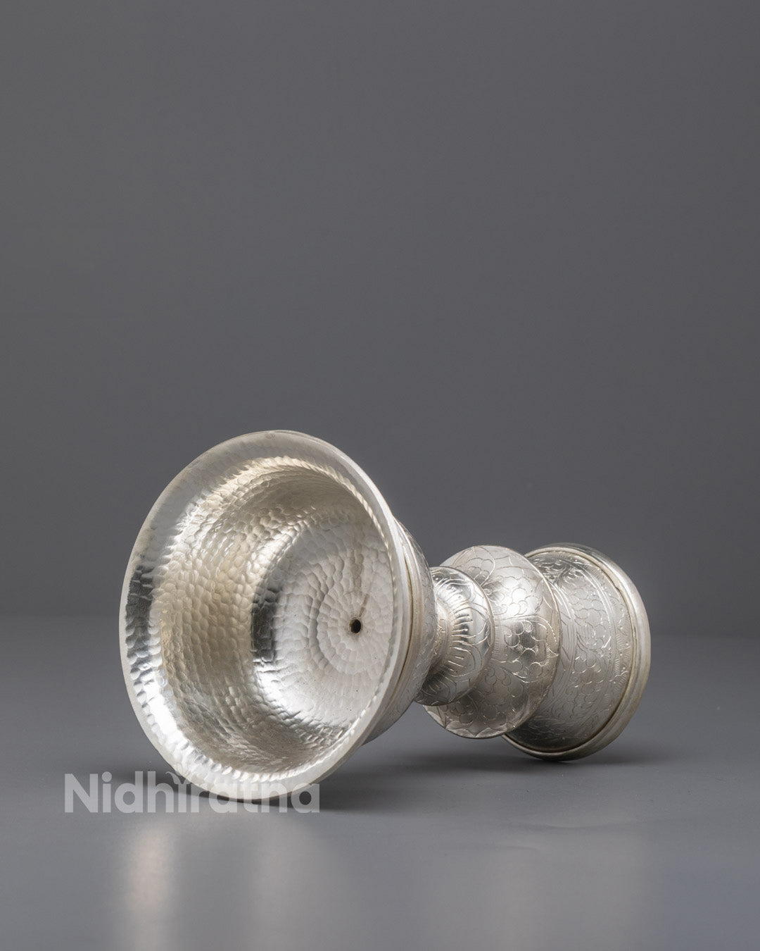 Silver-Plated Double Butter Lamp