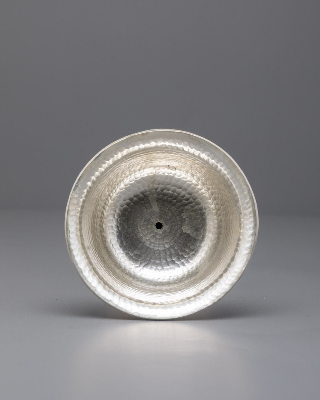 Silver-Plated Double Butter Lamp