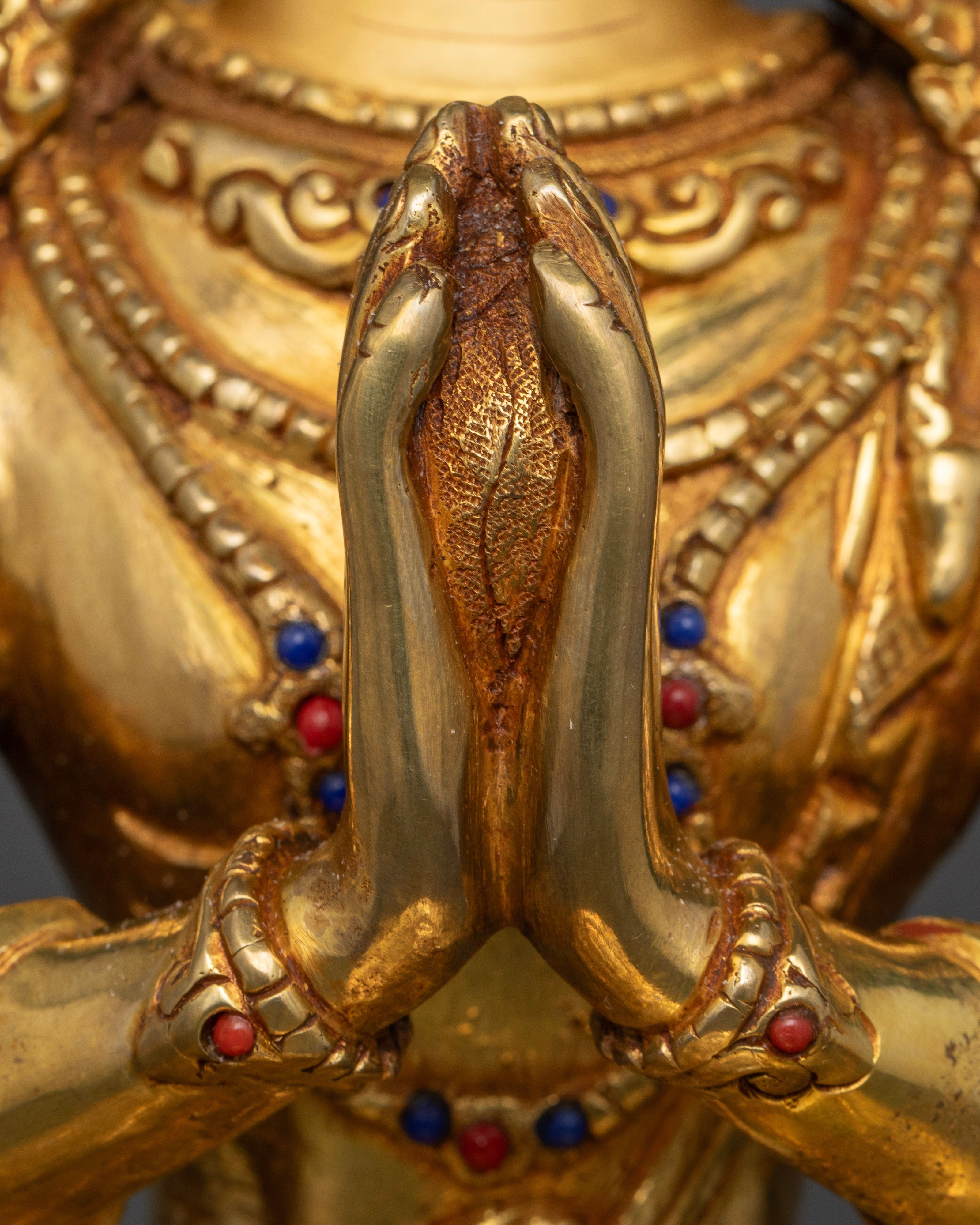 Unique Chenrezig Statue | Four-Armed Avalokiteshvara
