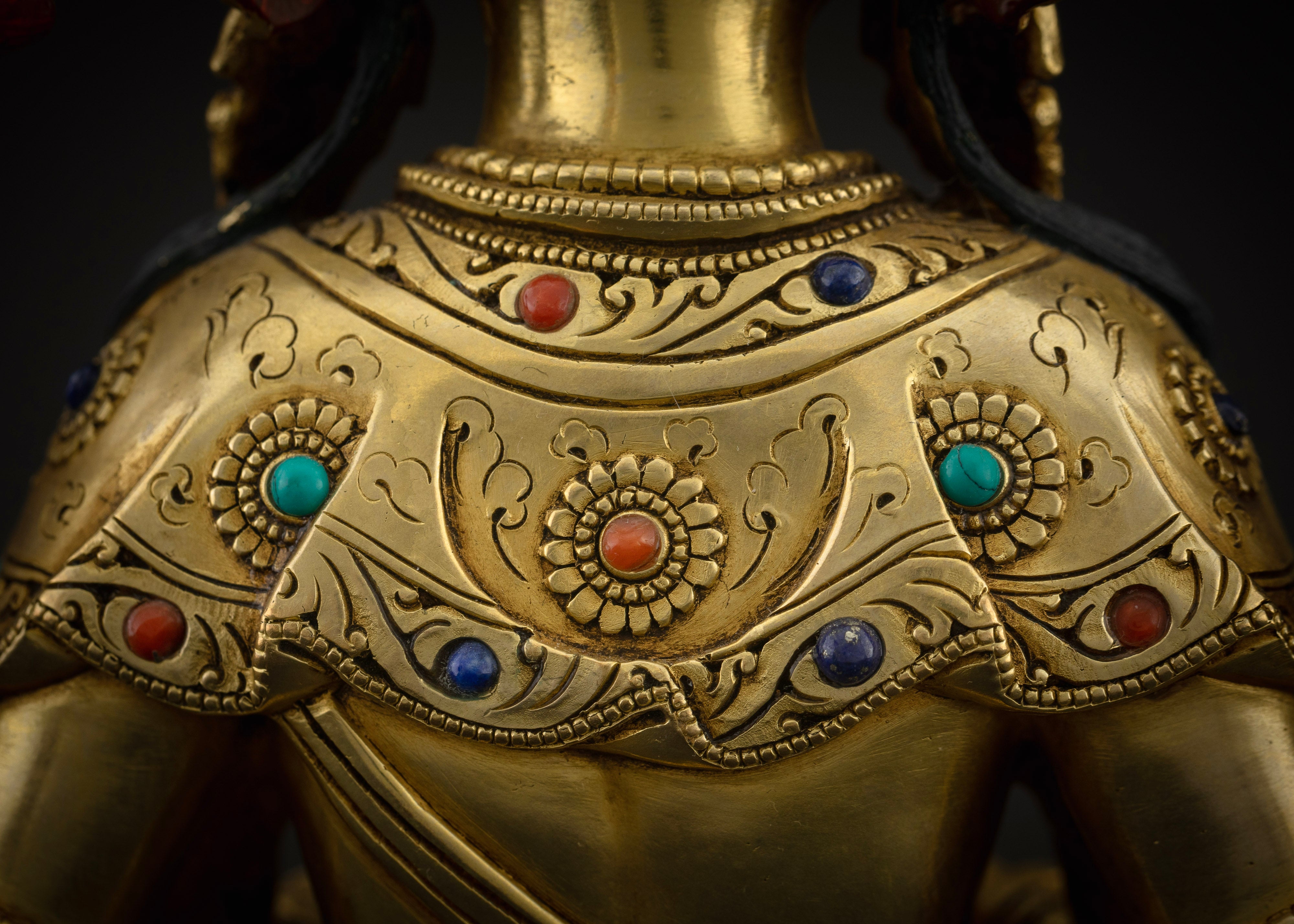 The Compassionate Vision: Avalokiteshvara's Sacred Presence