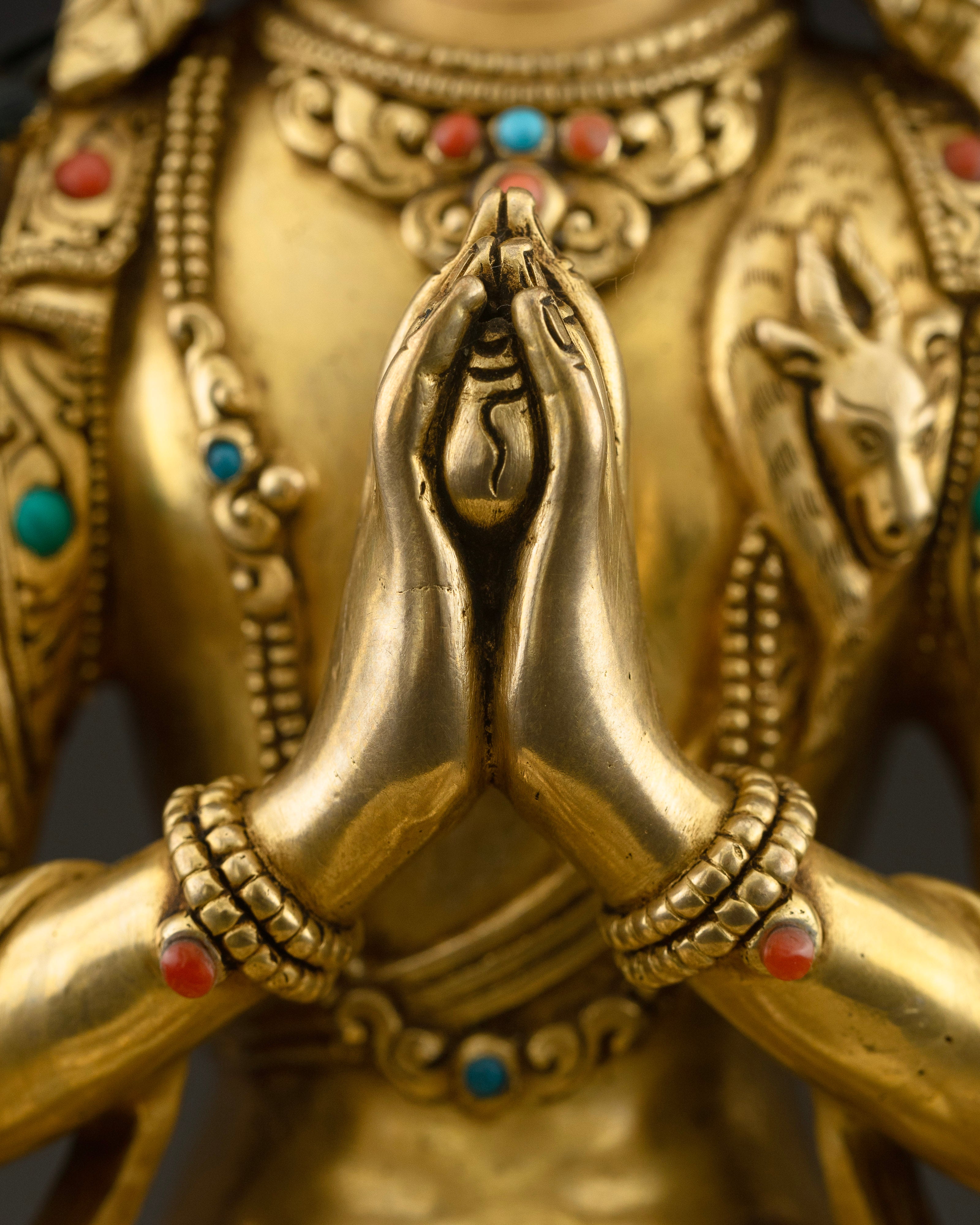The Compassionate Vision: Avalokiteshvara's Sacred Presence