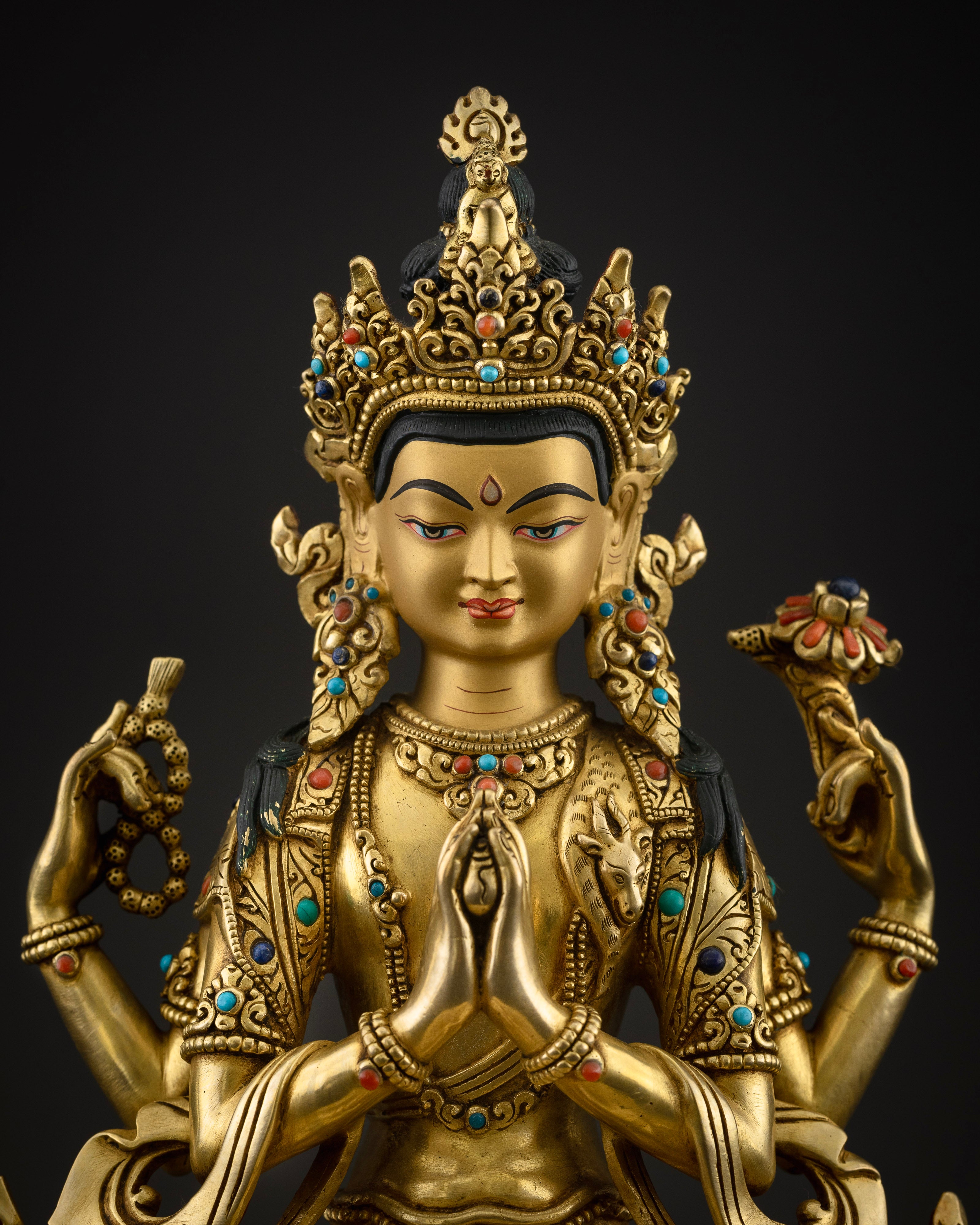 The Compassionate Vision: Avalokiteshvara's Sacred Presence