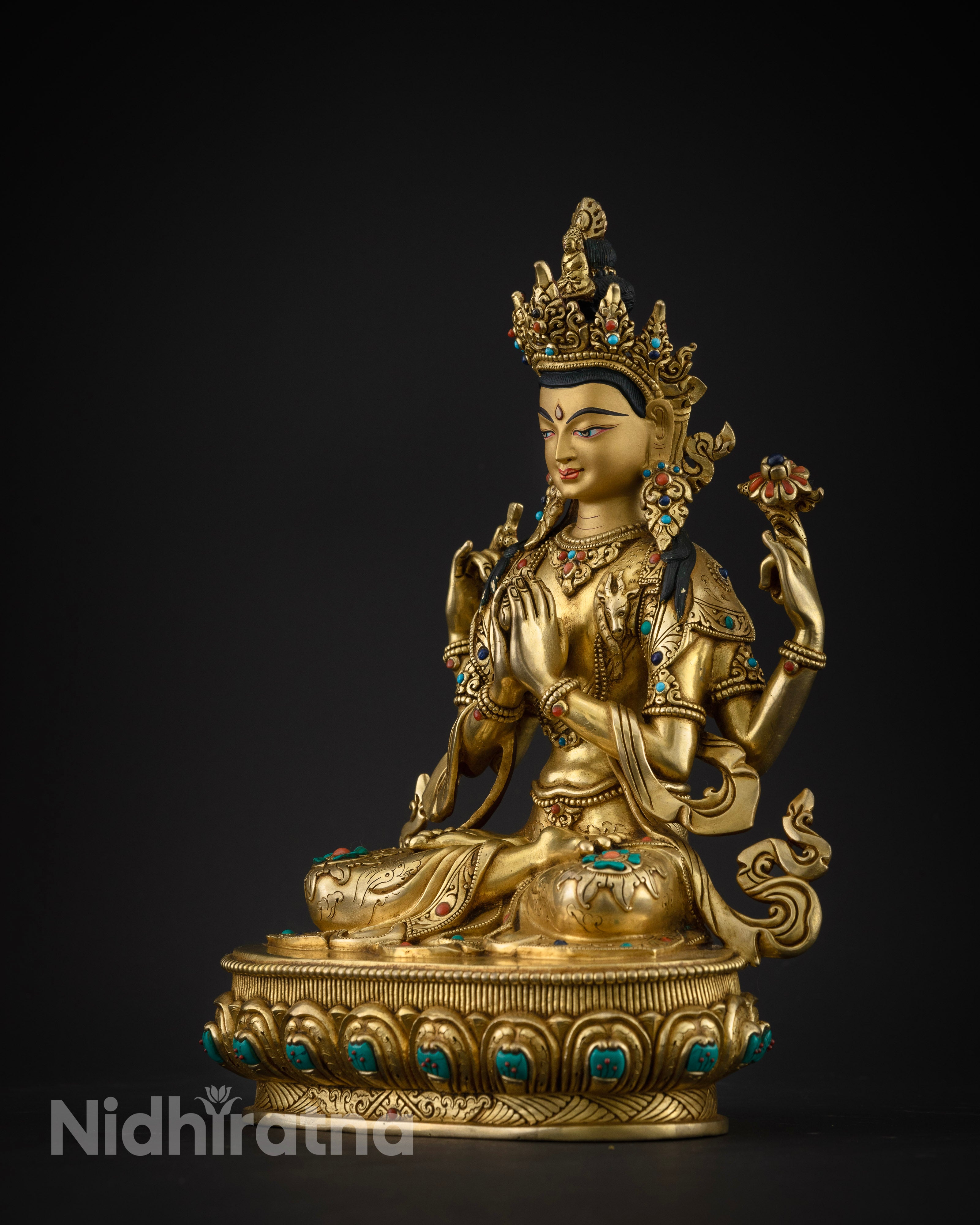 The Compassionate Vision: Avalokiteshvara's Sacred Presence