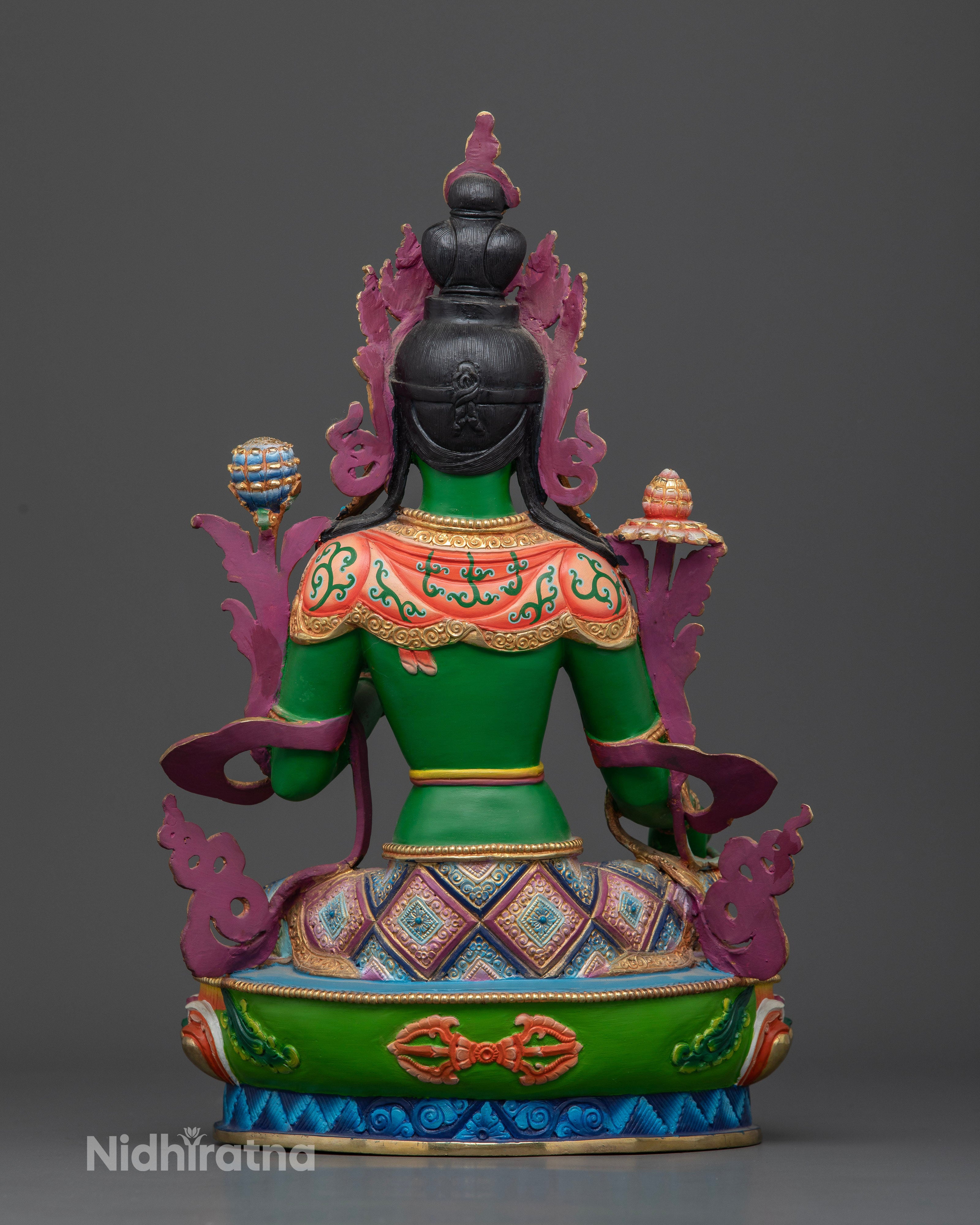 Embrace Tranquility: Explore the Beauty of Green Tara Statues in Green