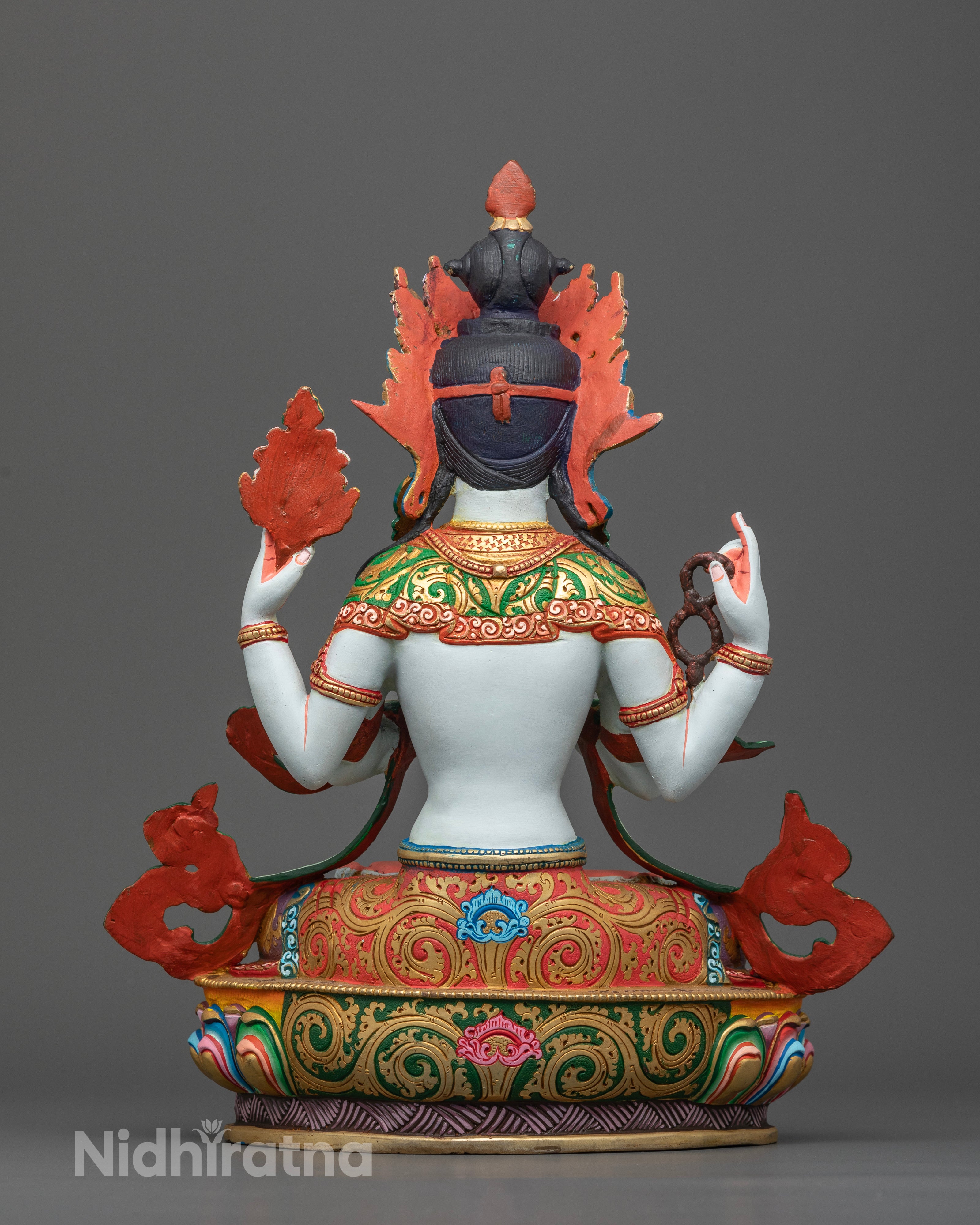 Chenrezig: The Multicolored Manifestation with a Golden Gaze