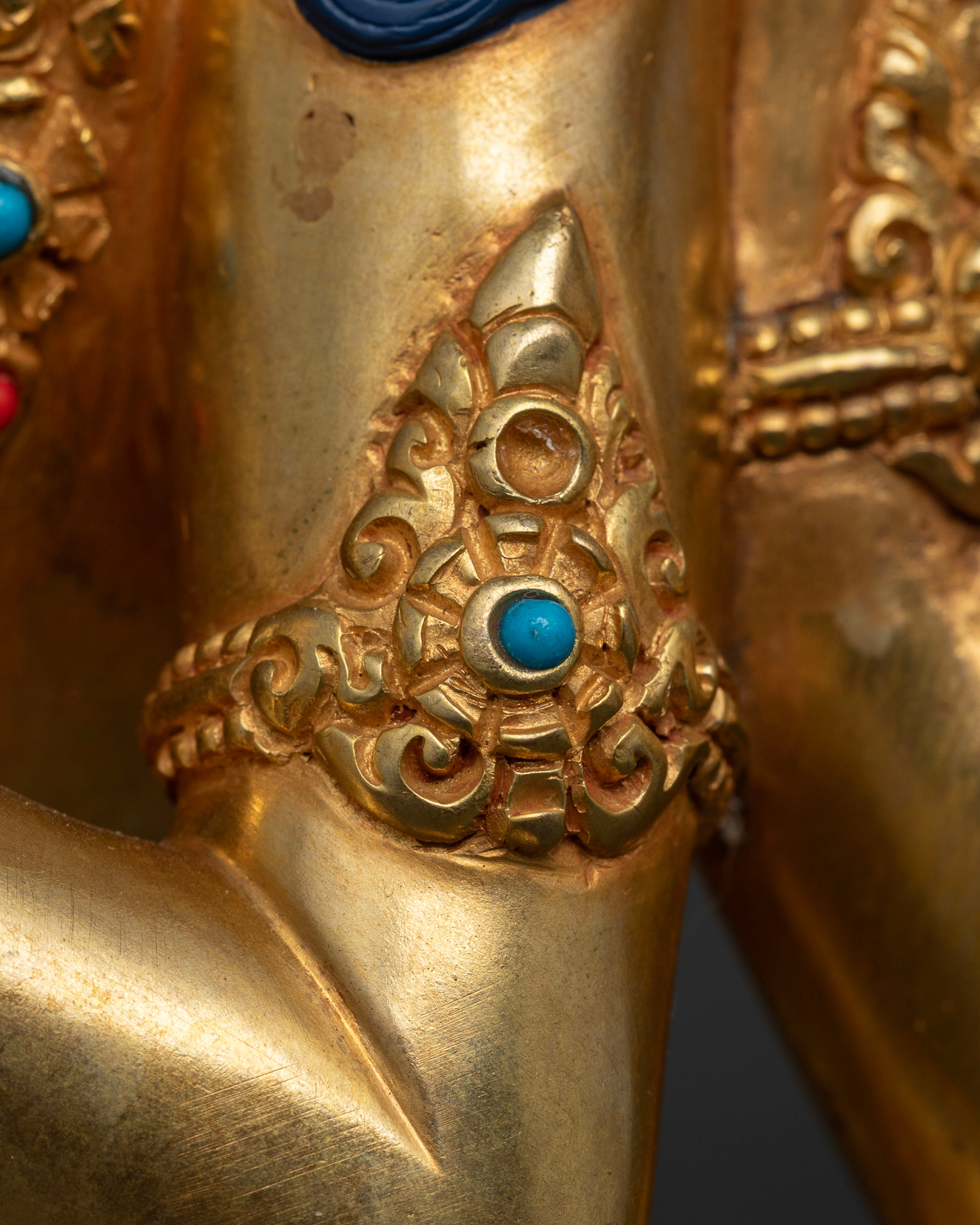 The Bodhisattva of Compassion and Mercy: Chenrezig Statue