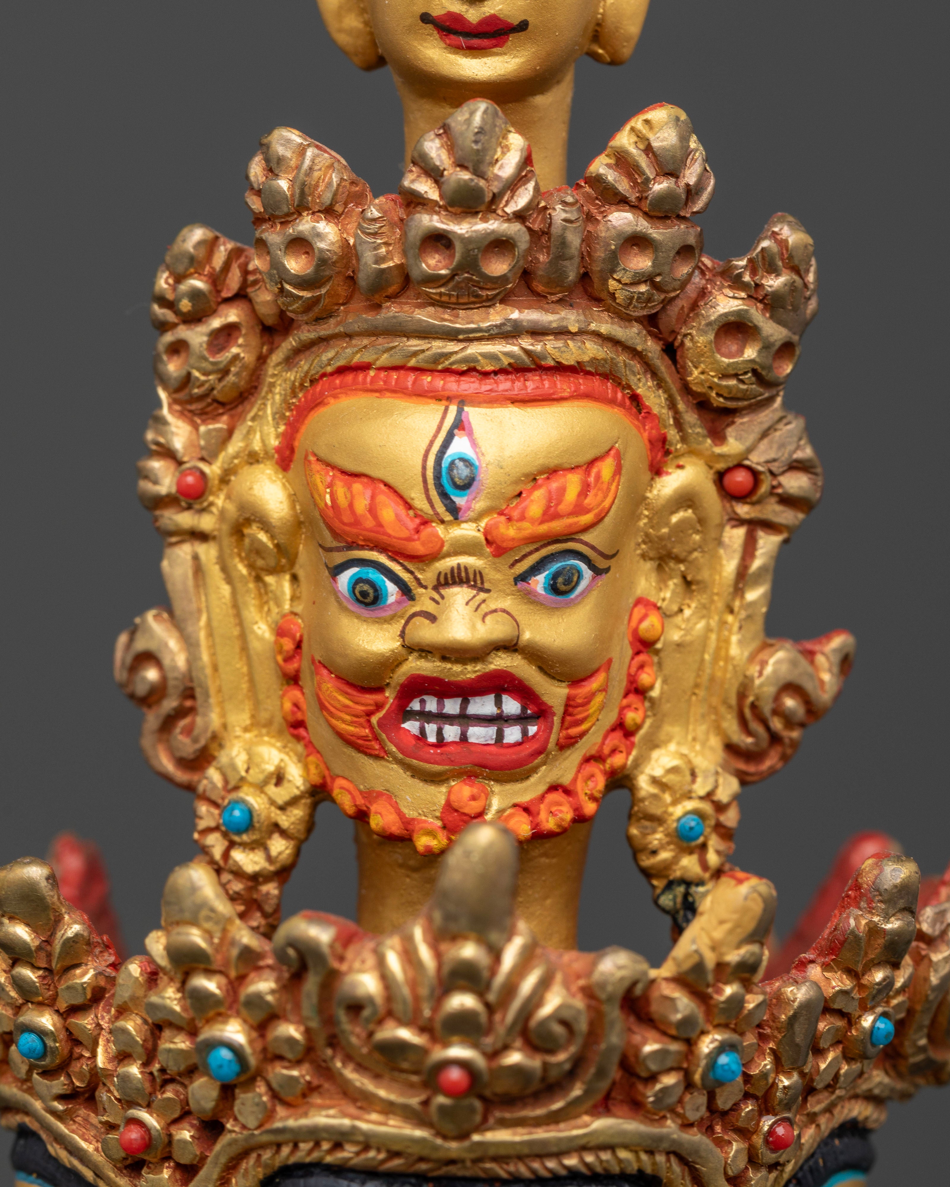 Majestic 1000-Armed Avalokiteshvara Sculpture for Spiritual Protection