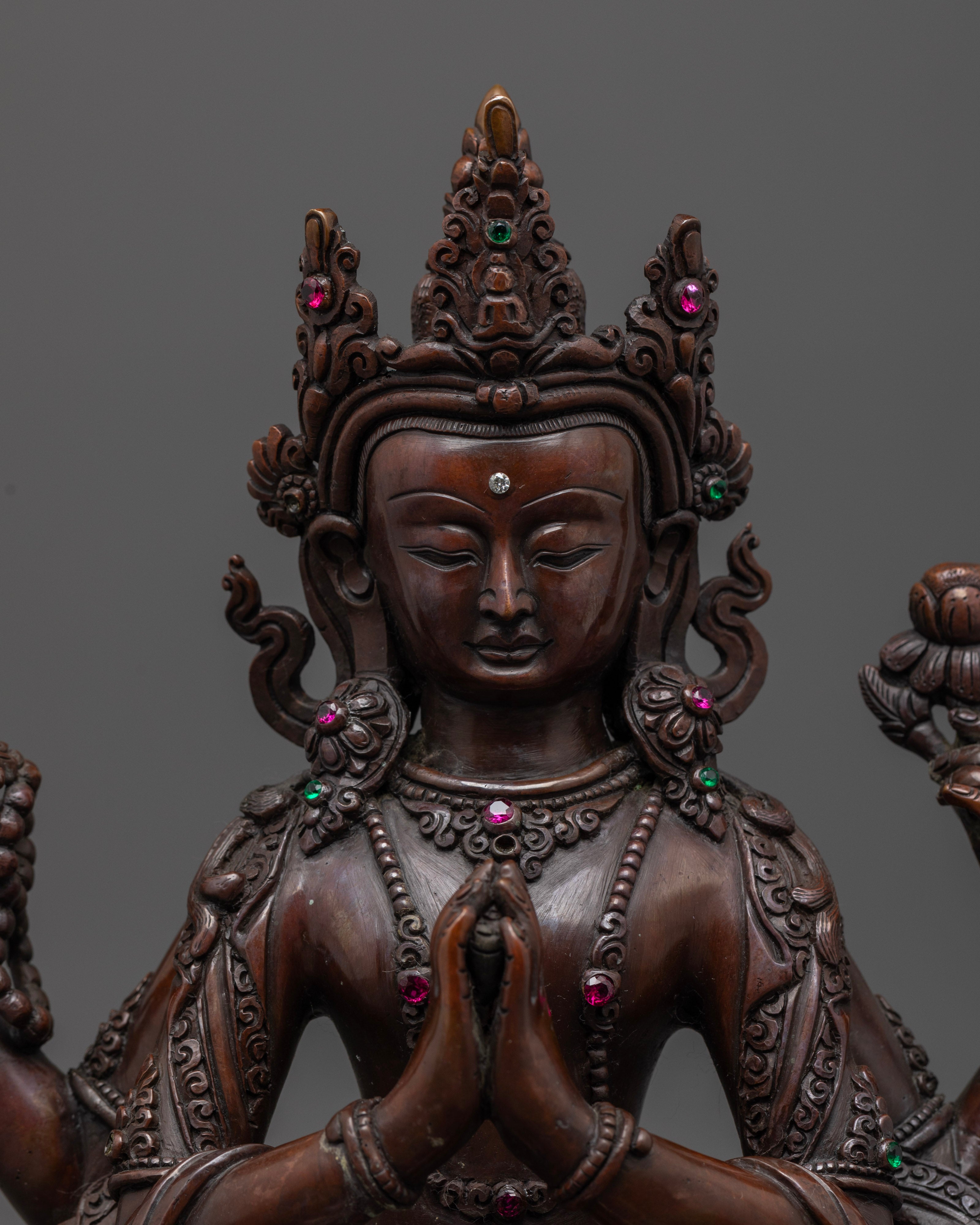 Crafted with Devotion: The Chenrezig Statue for Spiritual Growth
