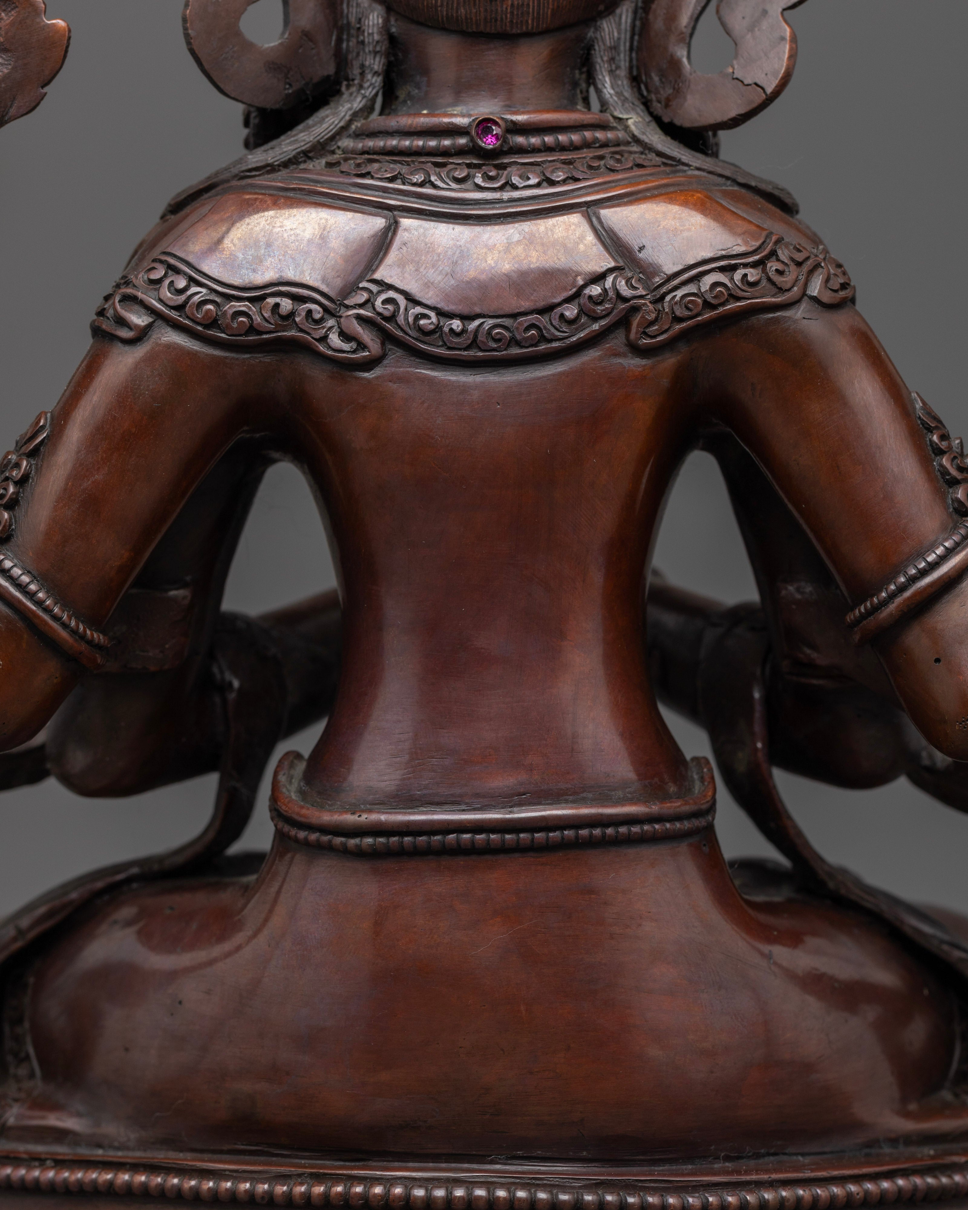 Crafted with Devotion: The Chenrezig Statue for Spiritual Growth