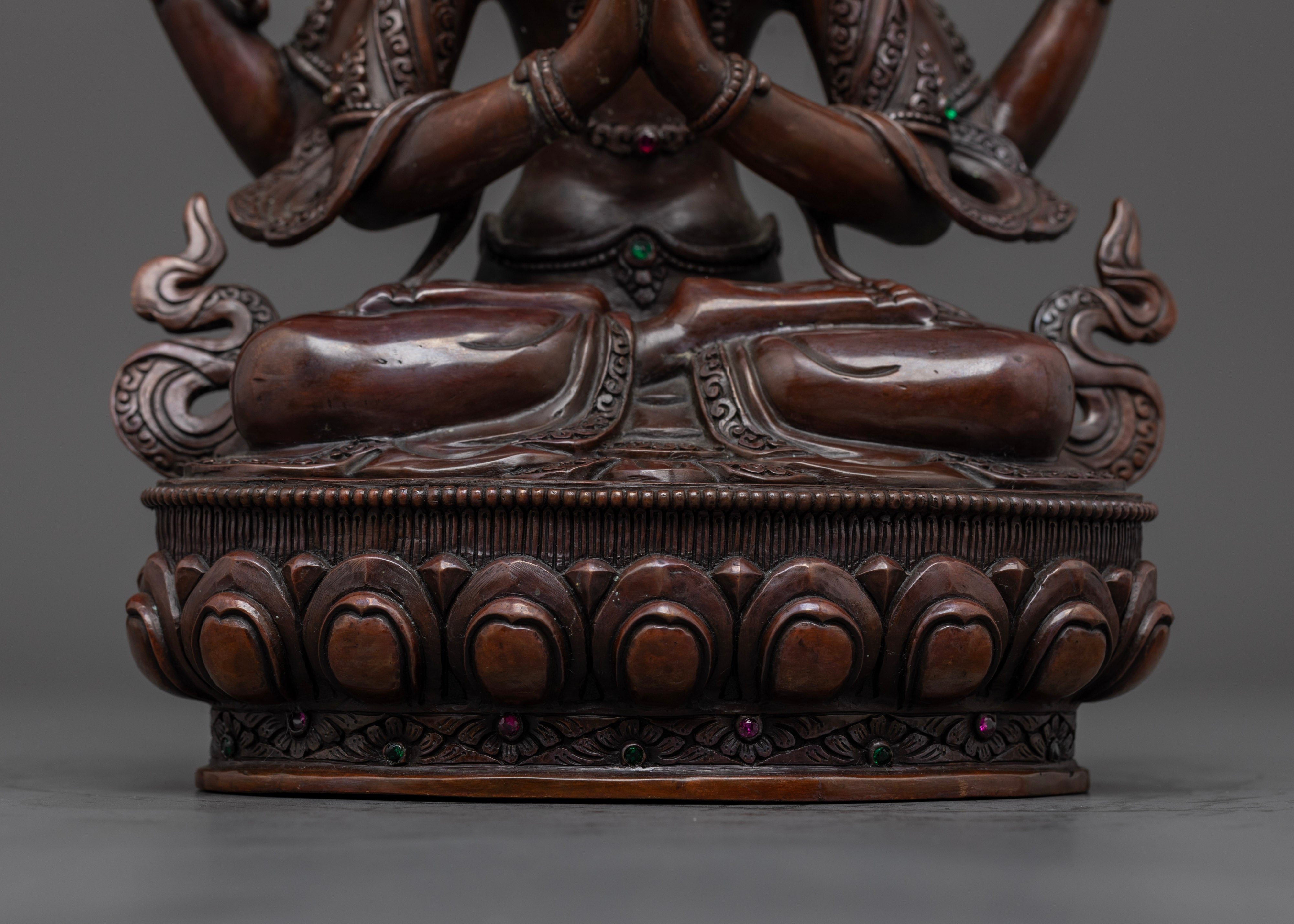 Crafted with Devotion: The Chenrezig Statue for Spiritual Growth