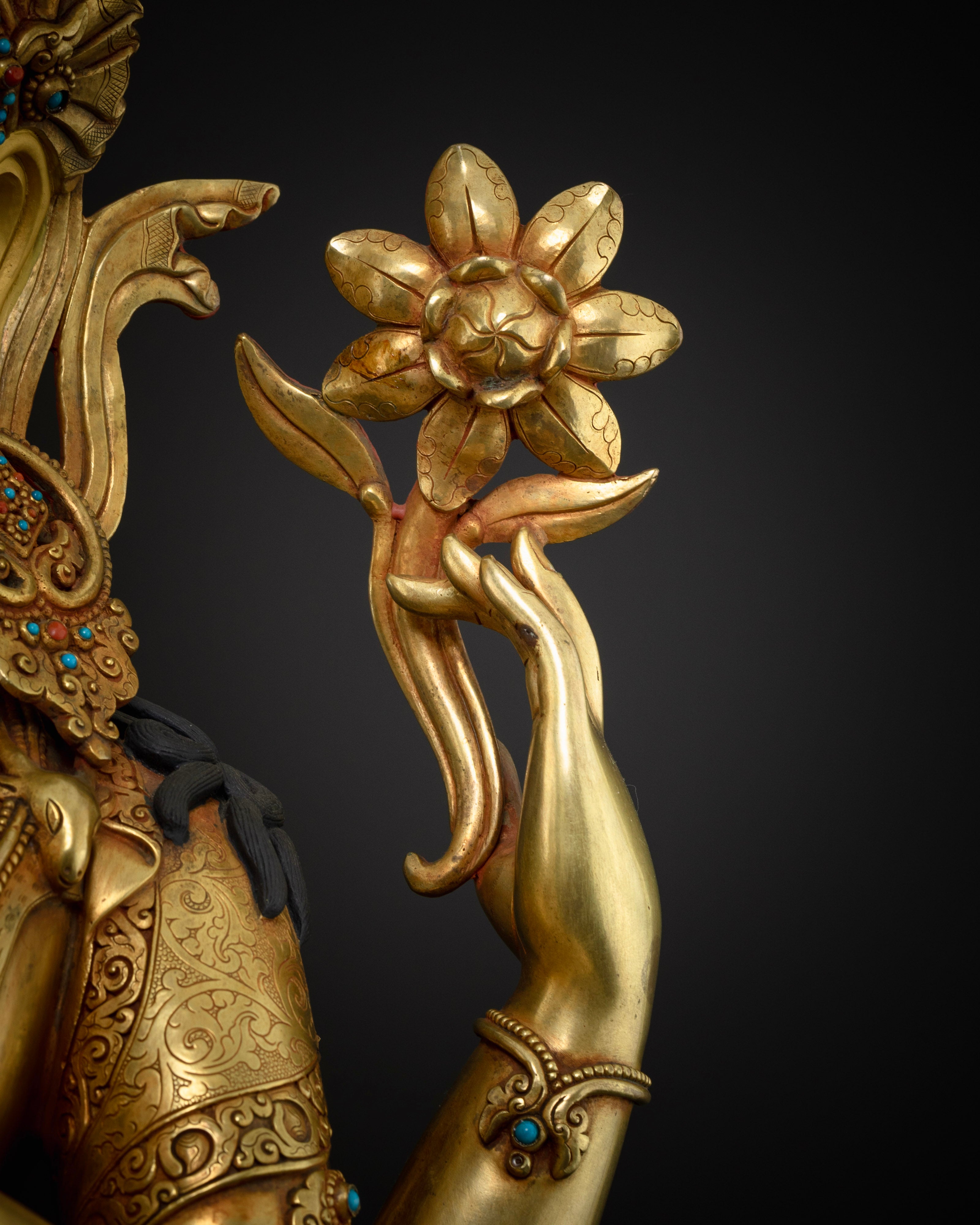 Masterpiece Chenrezig Statue: Enhance Compassion and Wisdom