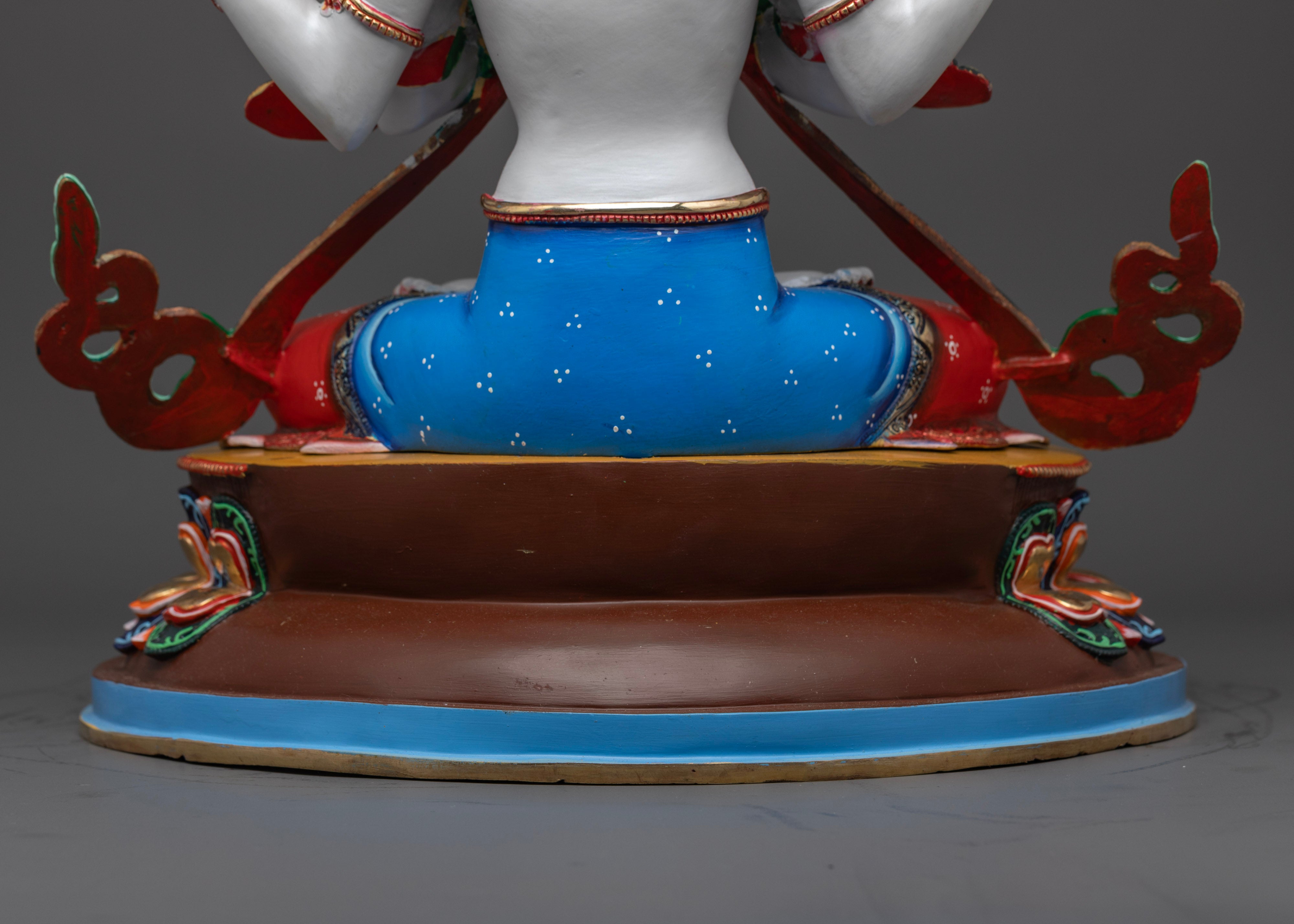 Chenrezig Statue: Embodiment of Universal Compassion