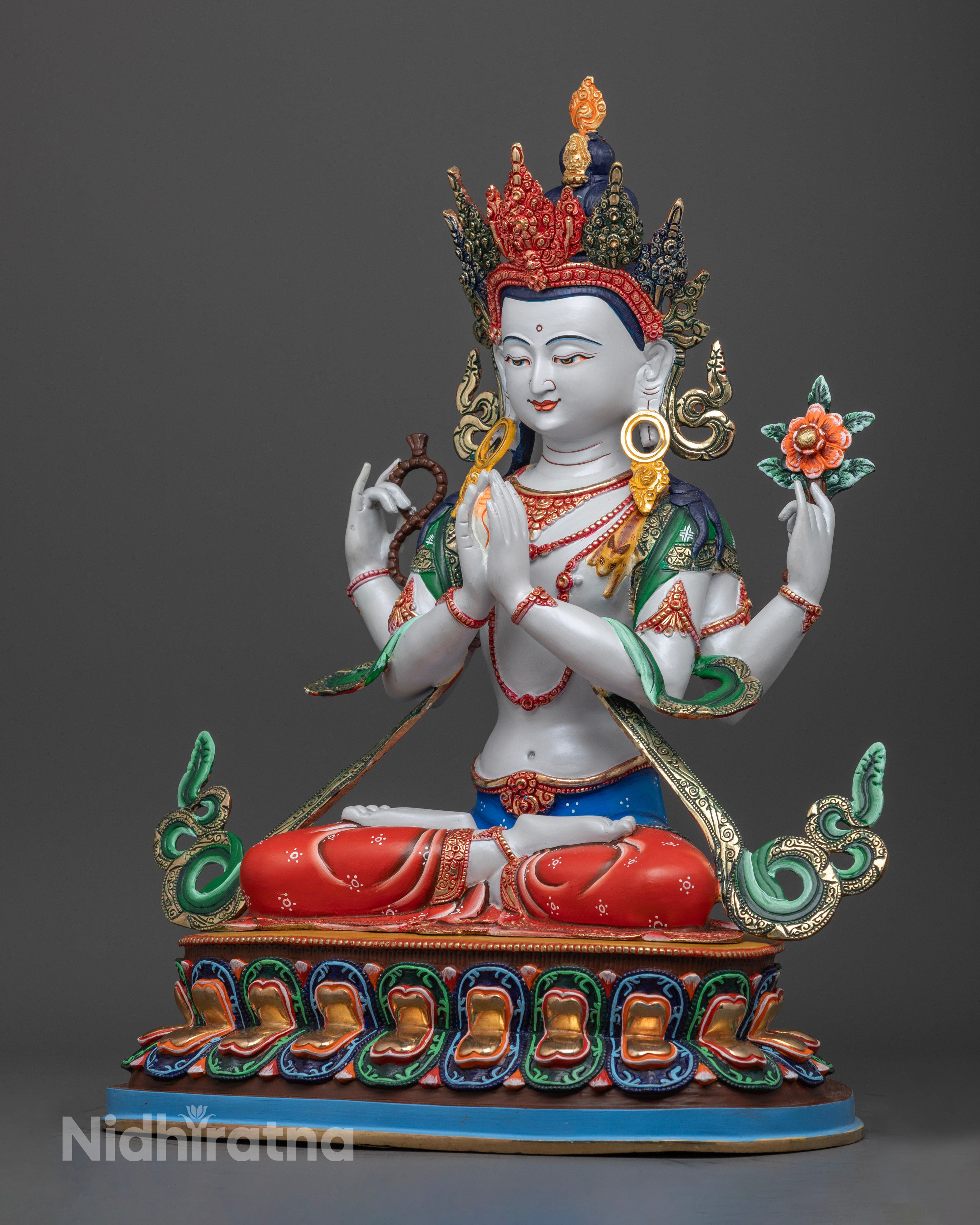 Chenrezig Statue: Embodiment of Universal Compassion