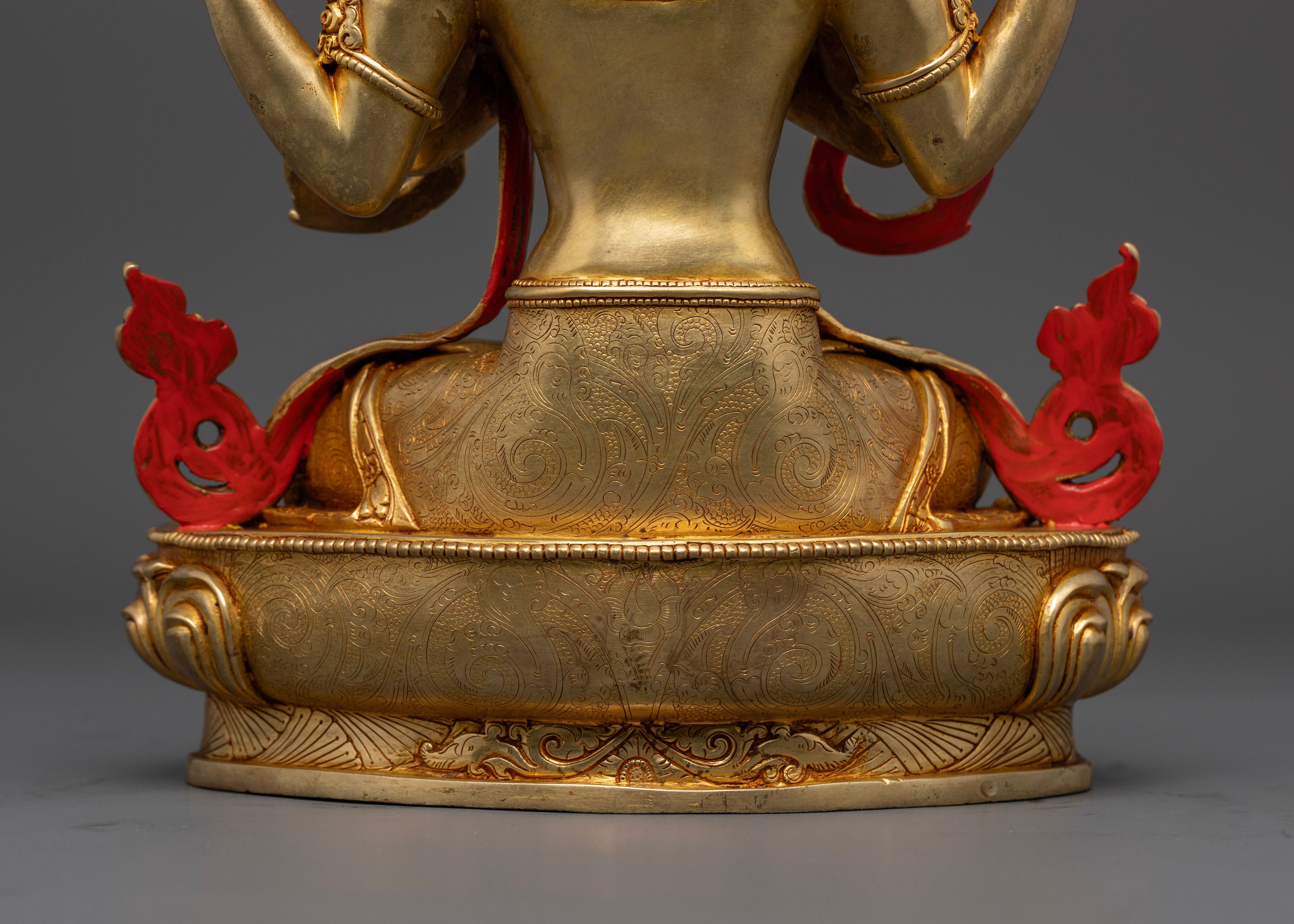 Chenrezig Statue: Invite Blessings of Compassion