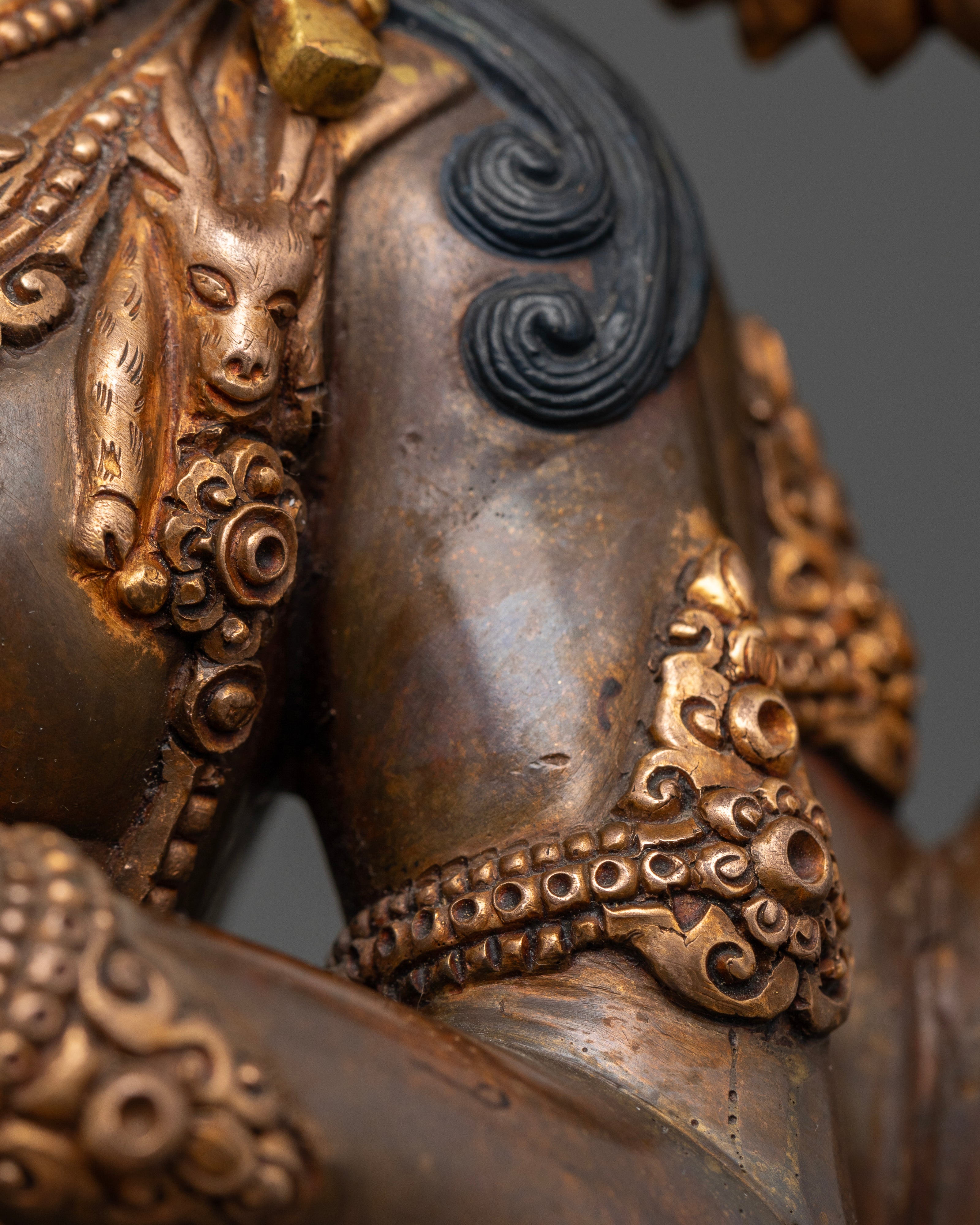 Oxidized Chenrezig: The Everlasting Beacon of Compassionate Light