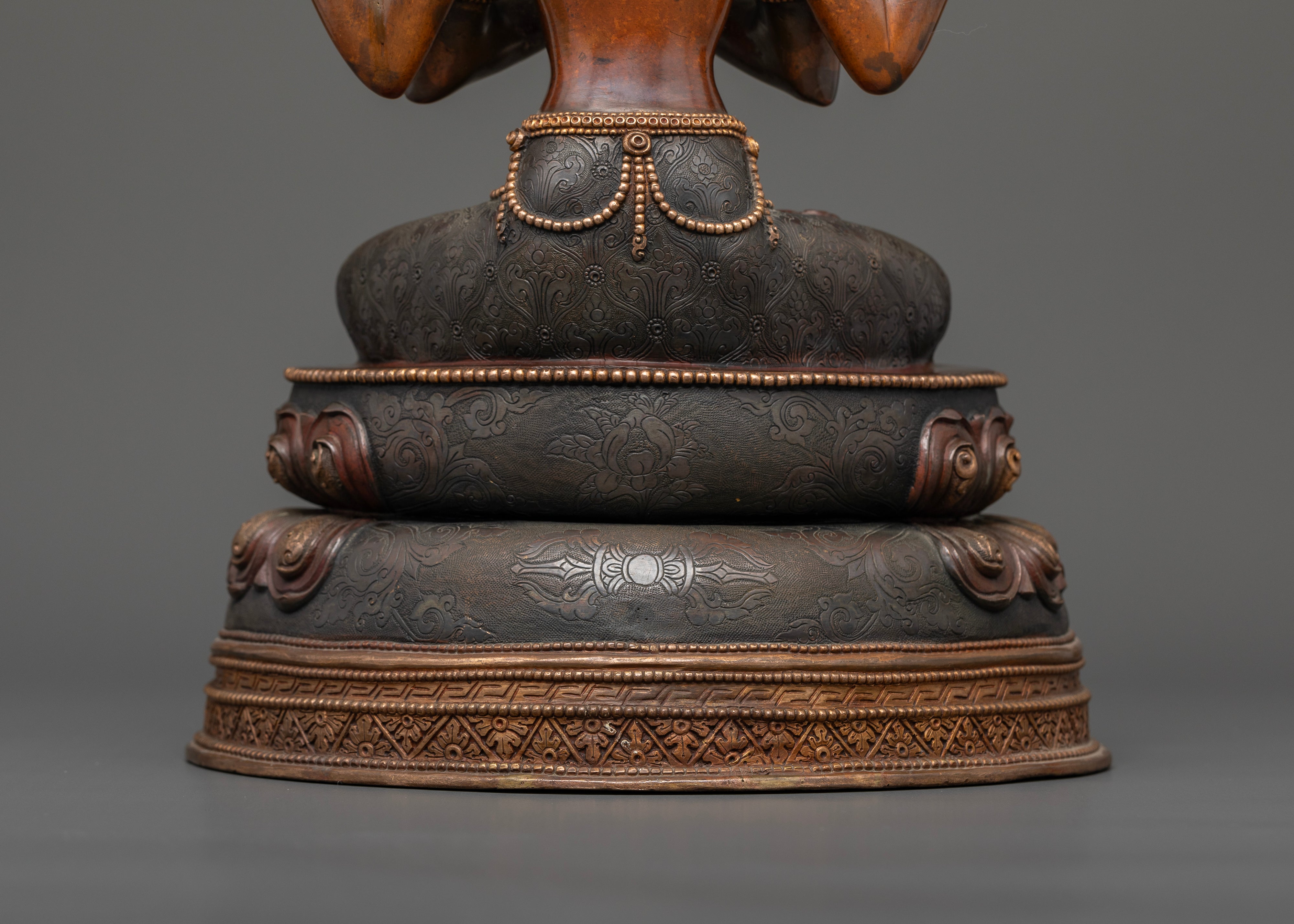 Oxidized Chenrezig: The Everlasting Beacon of Compassionate Light