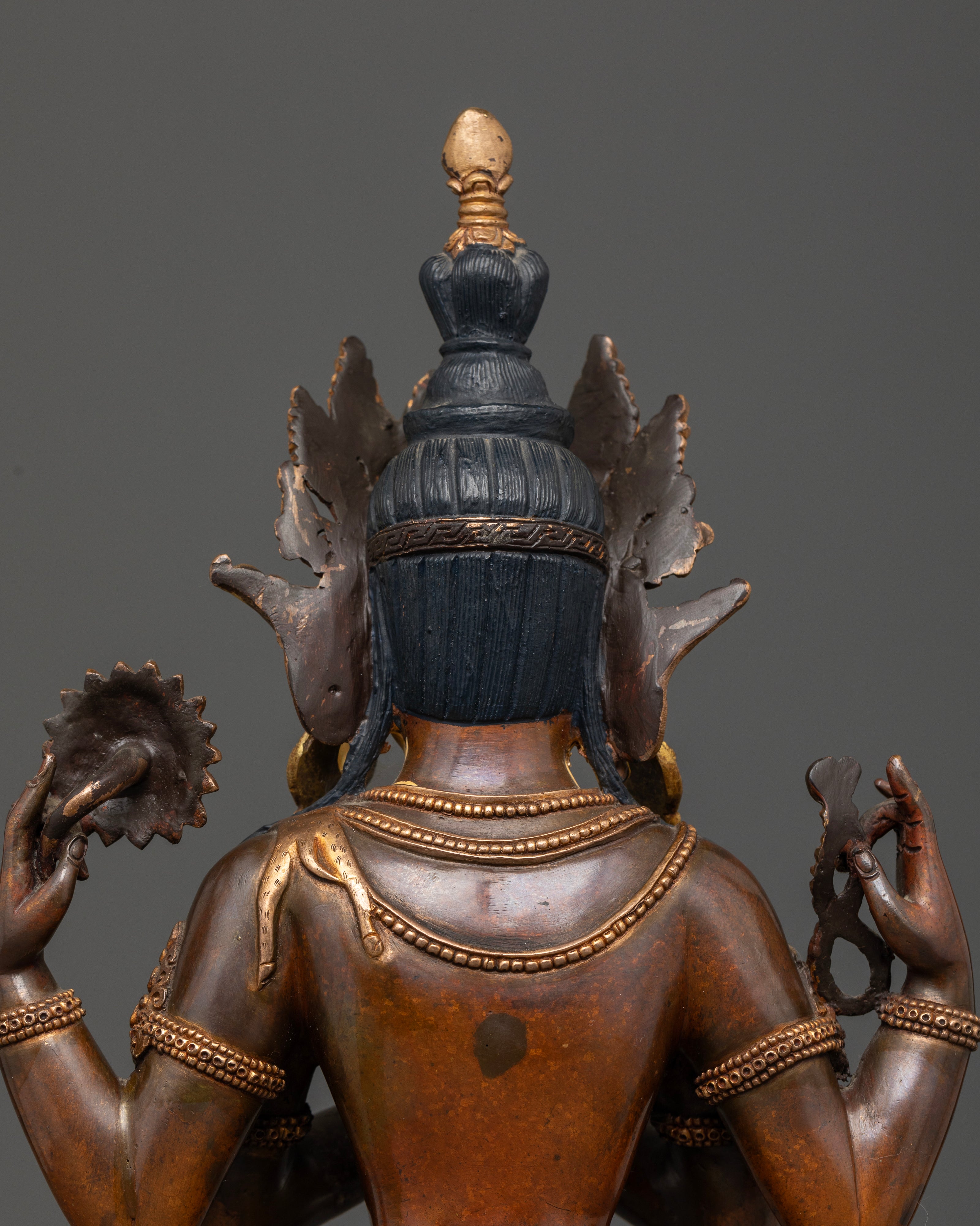 Oxidized Chenrezig: The Everlasting Beacon of Compassionate Light